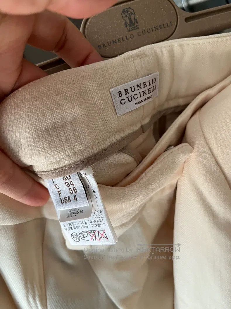 Brunello Cucinelli Brunello Cucinelli Wool business suit set Size S / US 4 / IT 40 - 7 Thumbnail