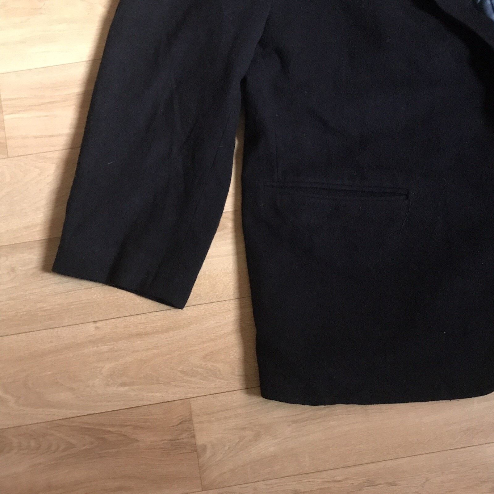 Burberry VINTAGE Burberry coat blazer wool cashmere men’s blue navy Size US L / EU 52-54 / 3 - 5 Thumbnail