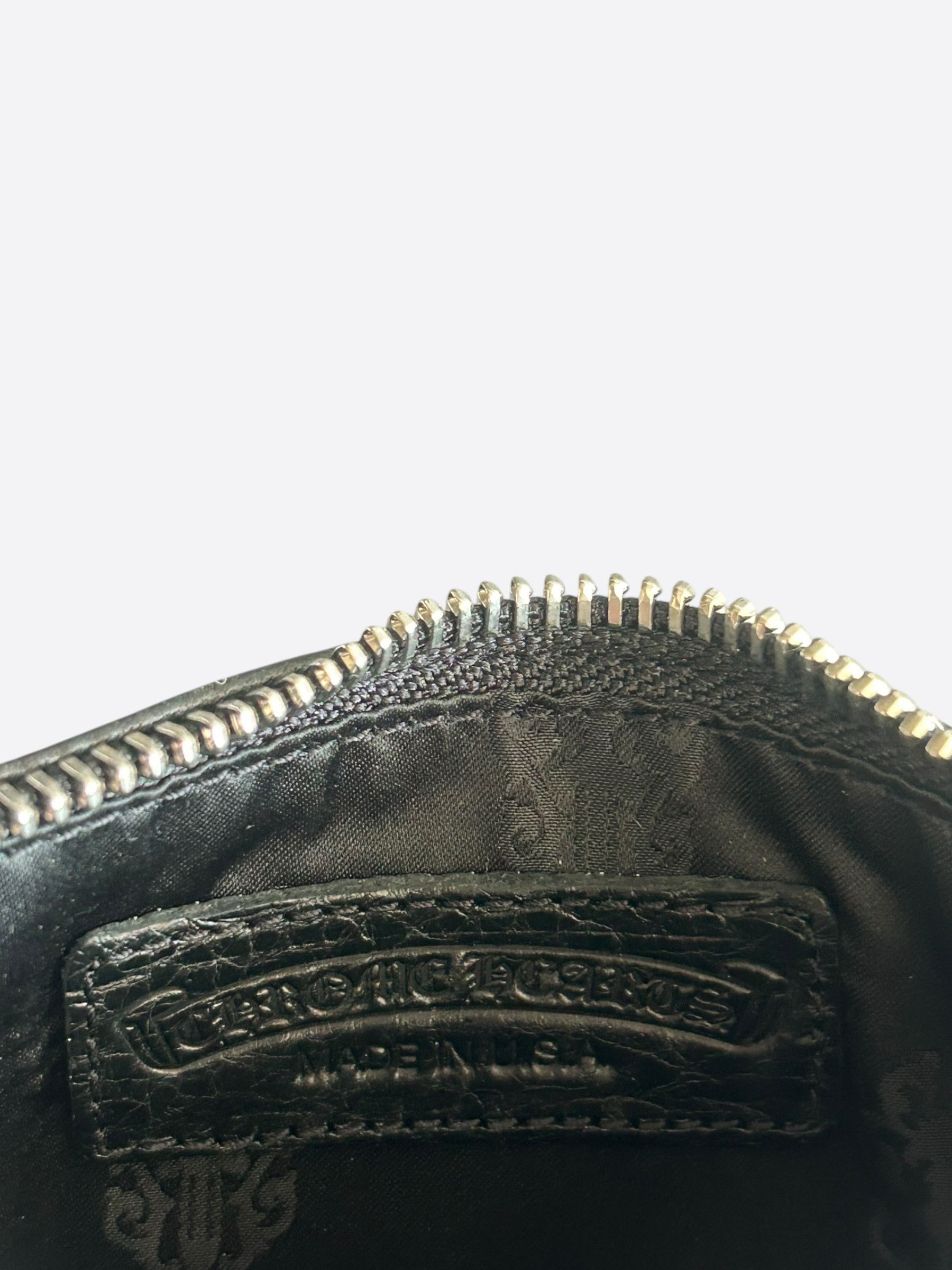 Chrome Hearts Chrome Hearts Black Cross Patch Loop Wallet Size ONE SIZE - 3 Thumbnail