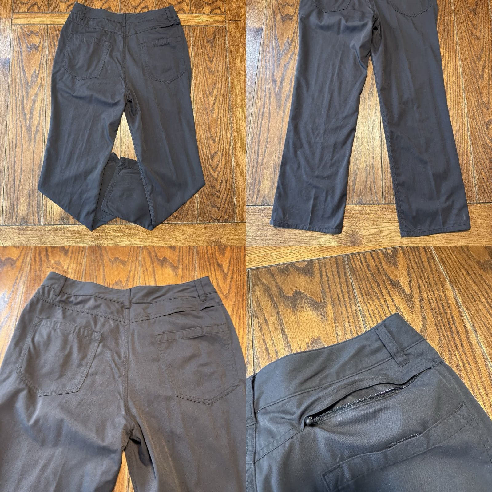 Vintage Rohan Dove Black Sentry Trousers Insect Shield 34S Pants 32x28 Khakis Flat Front 5-Pocket Regular Mens Vintage: No Size US 34 / EU 50 - 8 Thumbnail