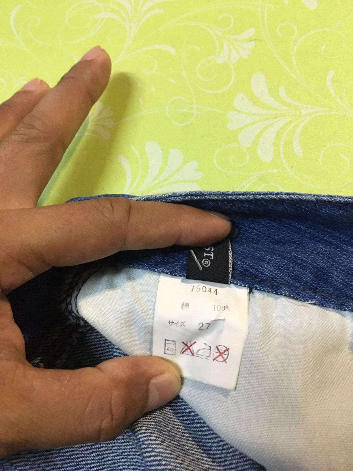 Japanese Brand × Vintage E G D JEANS Size 30" / US 8 / IT 44 - 12 Thumbnail