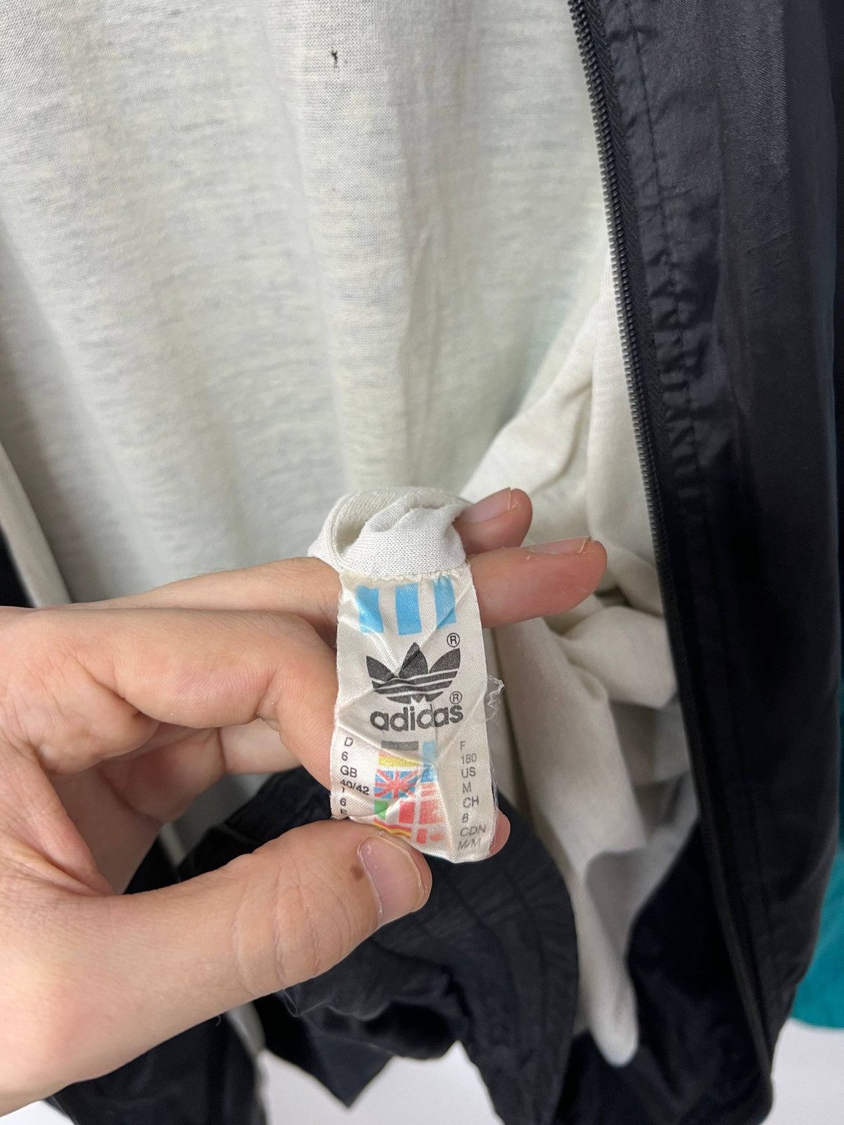 Adidas Vintage 80s Adidas Template Football Jacket Track Top M Size US M / EU 48-50 / 2 - 18 Thumbnail