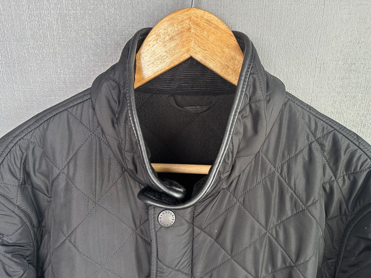 Barbour Men’s BARBOUR Powell Quilted Black Field Jacket Insulated Size US L / EU 52-54 / 3 - 5 Thumbnail