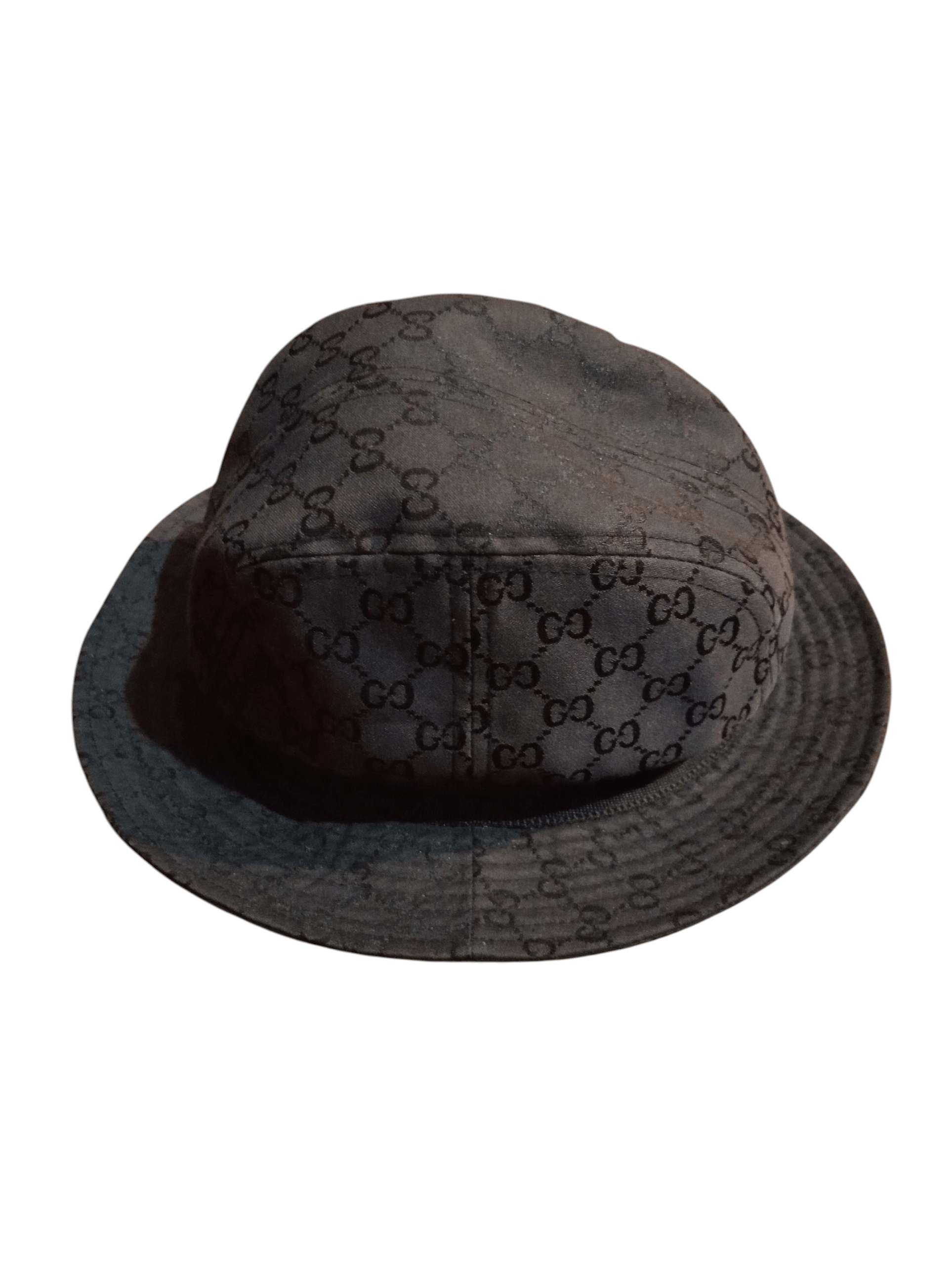 Gucci Authentic Gucci Bucket Hat Cap Stripe Black GG Monogram Size ONE SIZE - 2 Thumbnail