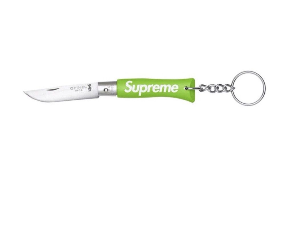 Supreme Supreme®/ Opinel™ Knife Keychain in Green Size ONE SIZE - 3 Thumbnail