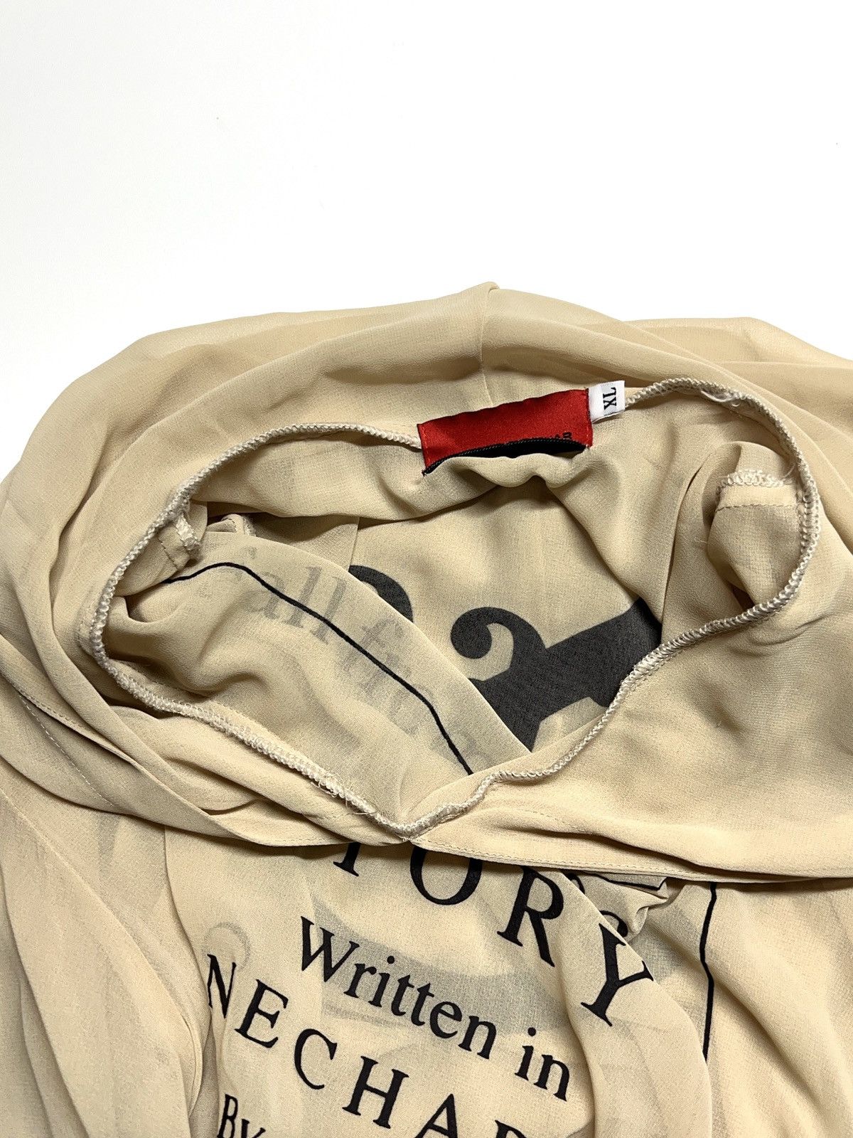 Who Decides War Chiffon hoodie Size US XL / EU 56 / 4 - 6 Thumbnail