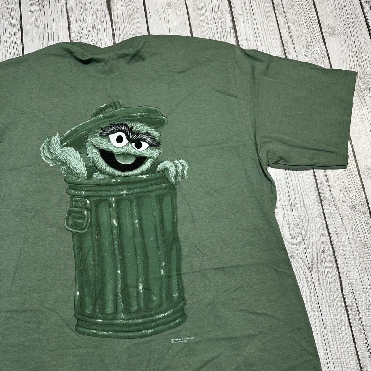 Vintage Vintage Oscar the Grouch tee Size US XL / EU 56 / 4 - 3 Thumbnail