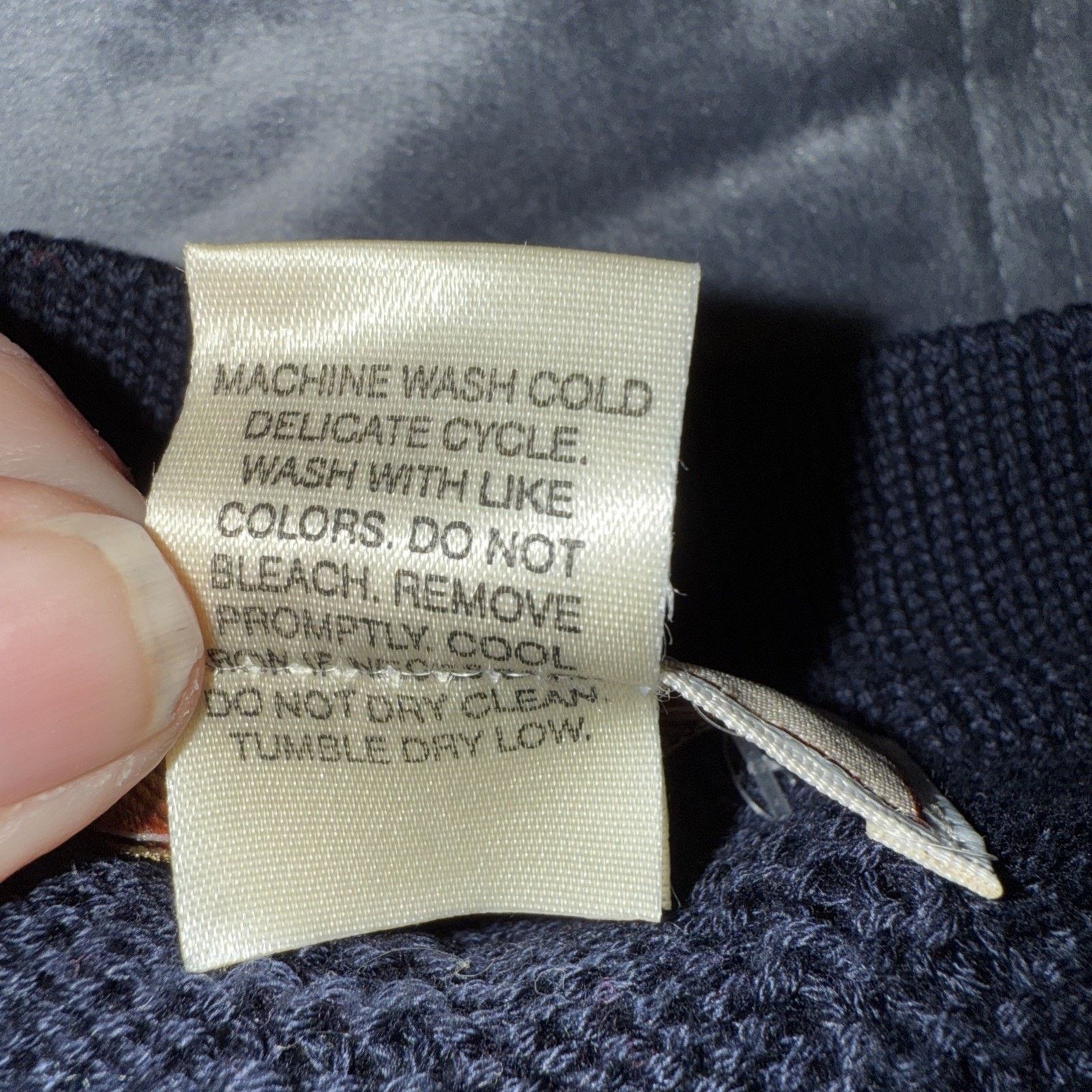 Other 90’s Navy Cardigan VTG Sz XL 5 Button Cotton Academia Preppy Size US XL / EU 56 / 4 - 7 Thumbnail