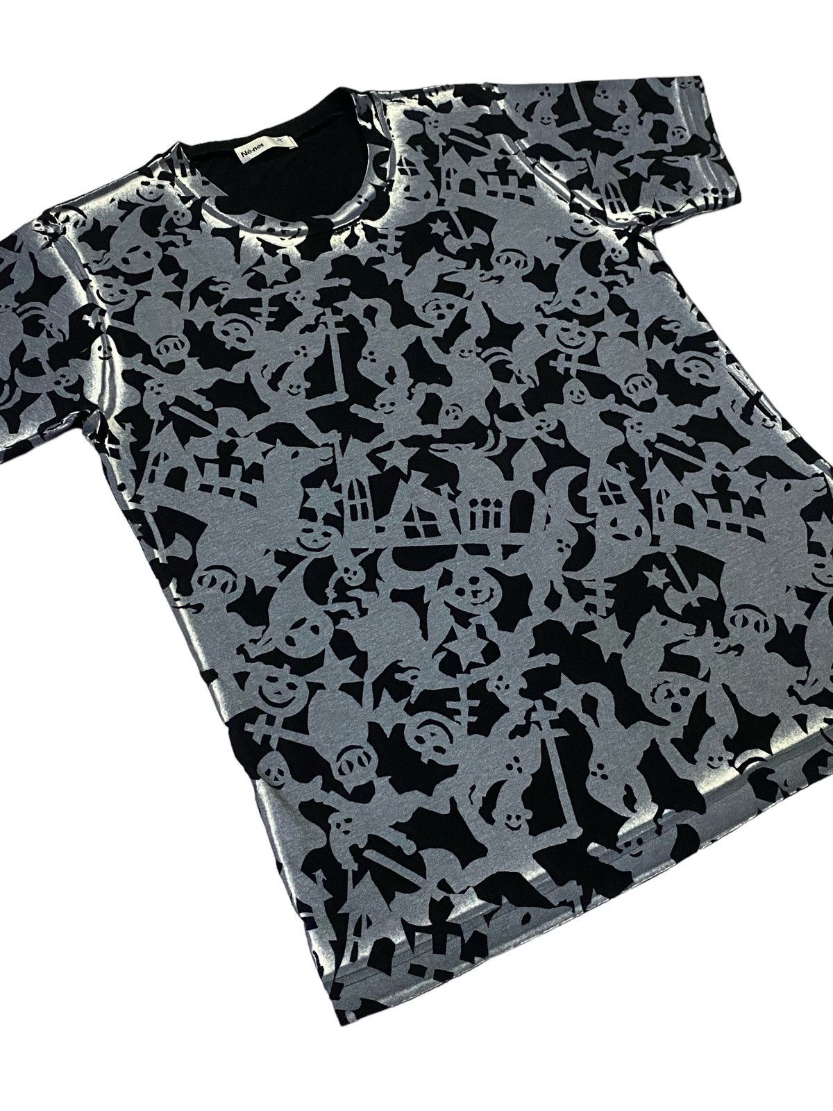 Issey Miyake × Japanese Brand × Ne-Net Ne-Net By Issey Miyake Typography Shirt Size US M / EU 48-50 / 2 - 14 Thumbnail