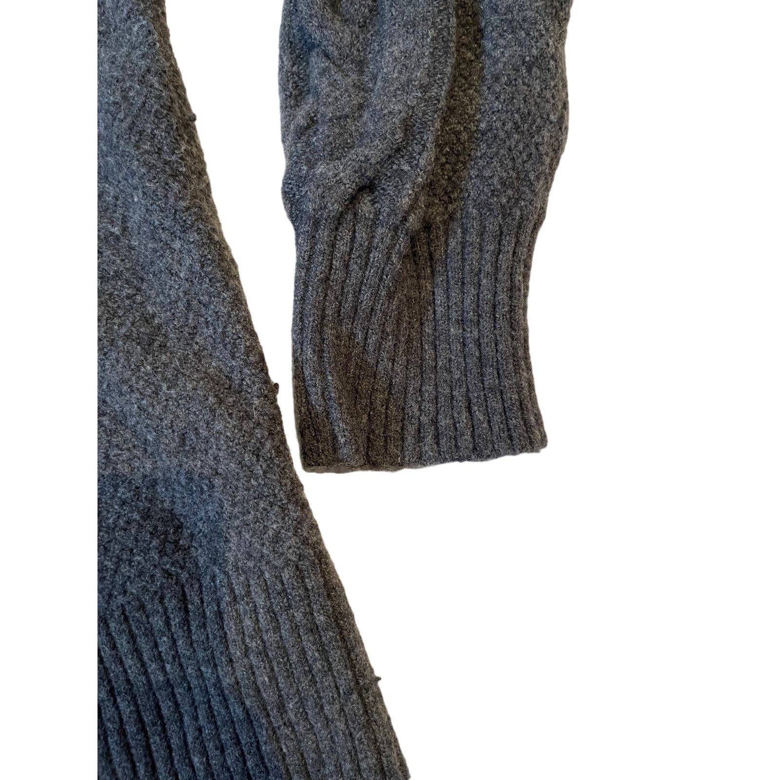 J.Crew J.Crew Merino Wool Alpaca Blend 1/4 Zip Knit Sweater Large Size L / US 10 / IT 46 - 4 Thumbnail