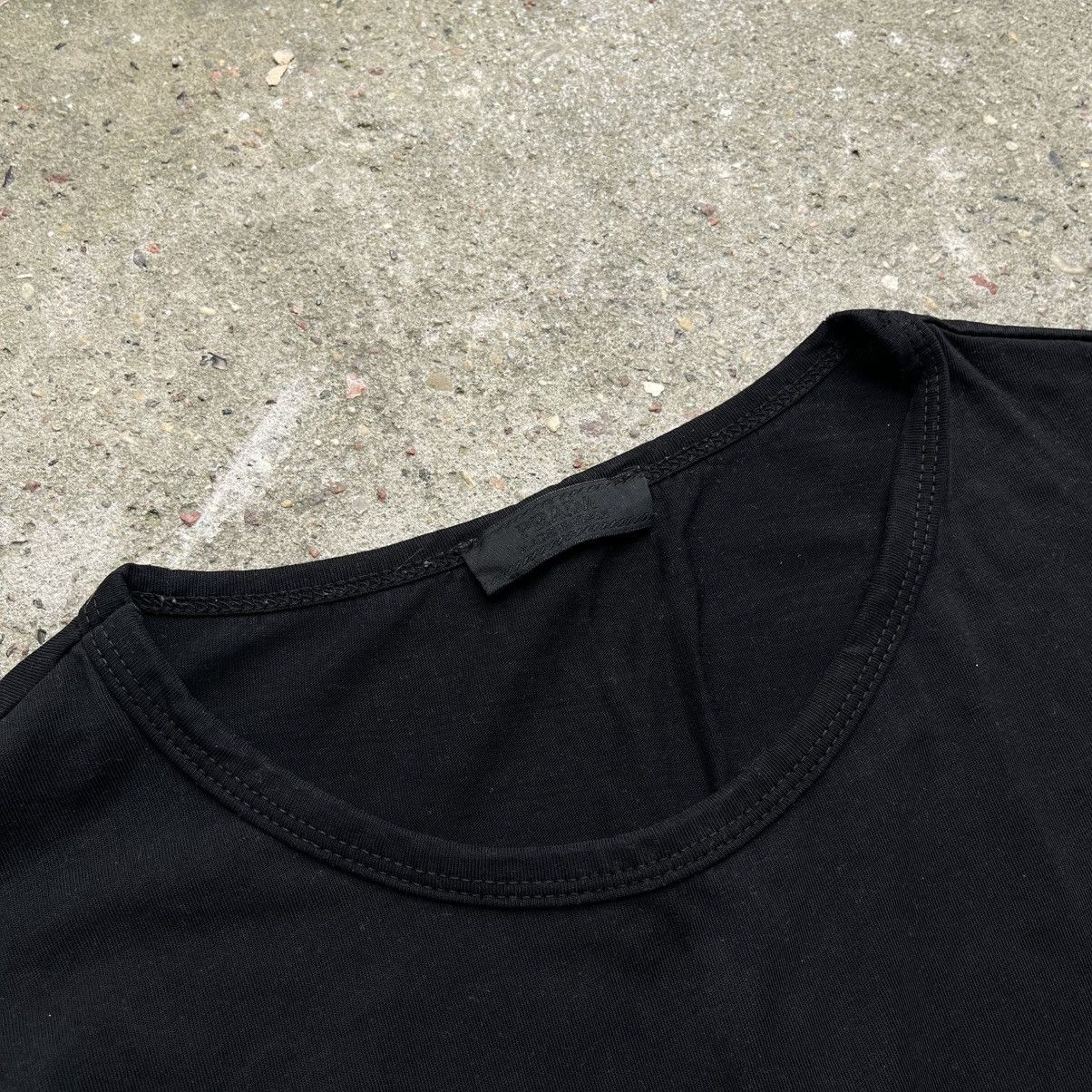 Prada Prada Girocollo ricamo nero M/C logo black tshirt Size US M / EU 48-50 / 2 - 4 Thumbnail