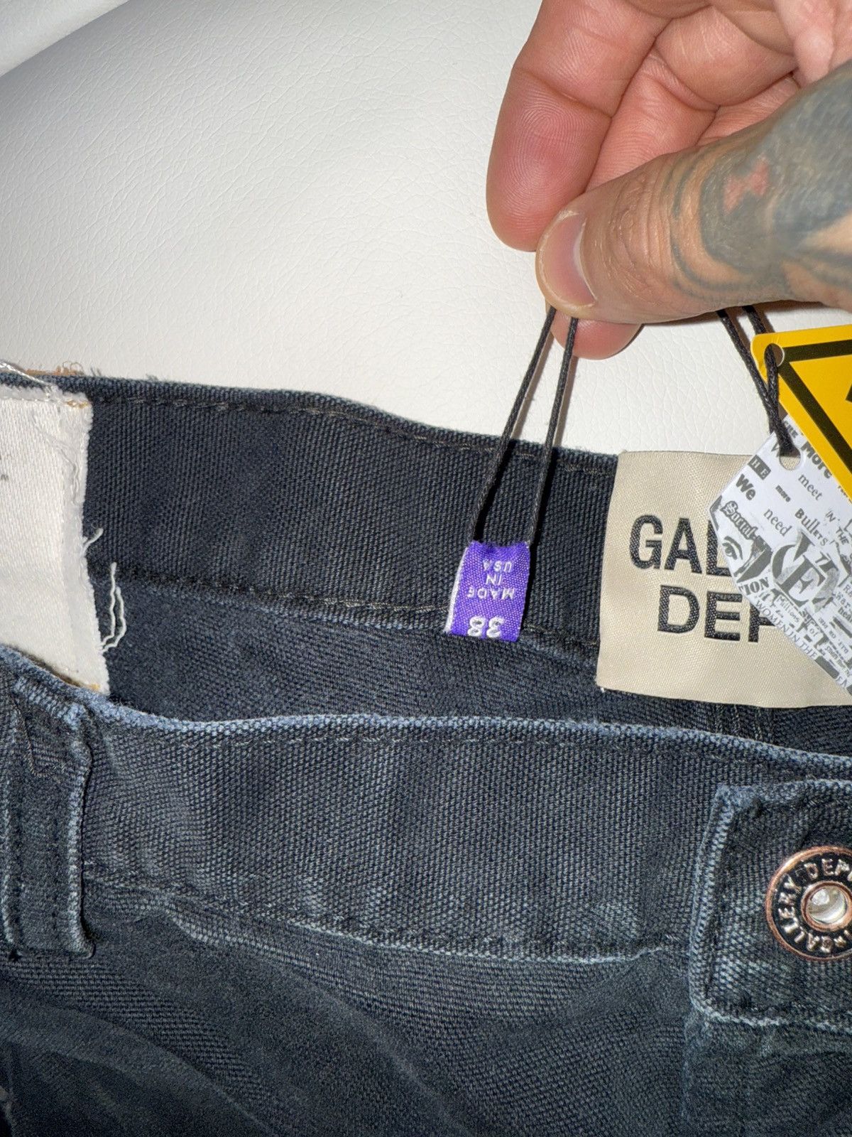 Gallery Dept. Gallery dept carpenter paint splatter shorts Size US 38 / EU 54 - 10 Thumbnail