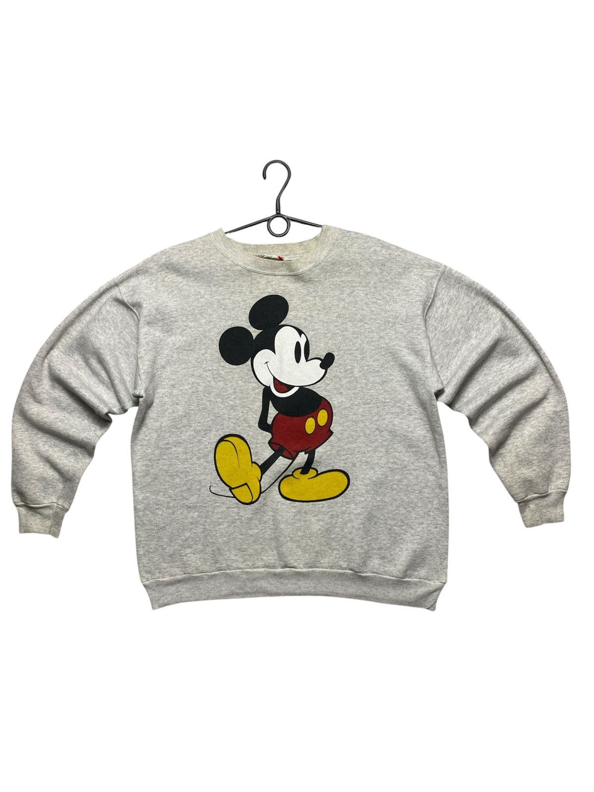 Disney Disney vintage made in USA sweatshirt big logo Mickey Mouse Size US L / EU 52-54 / 3 - 1 Thumbnail