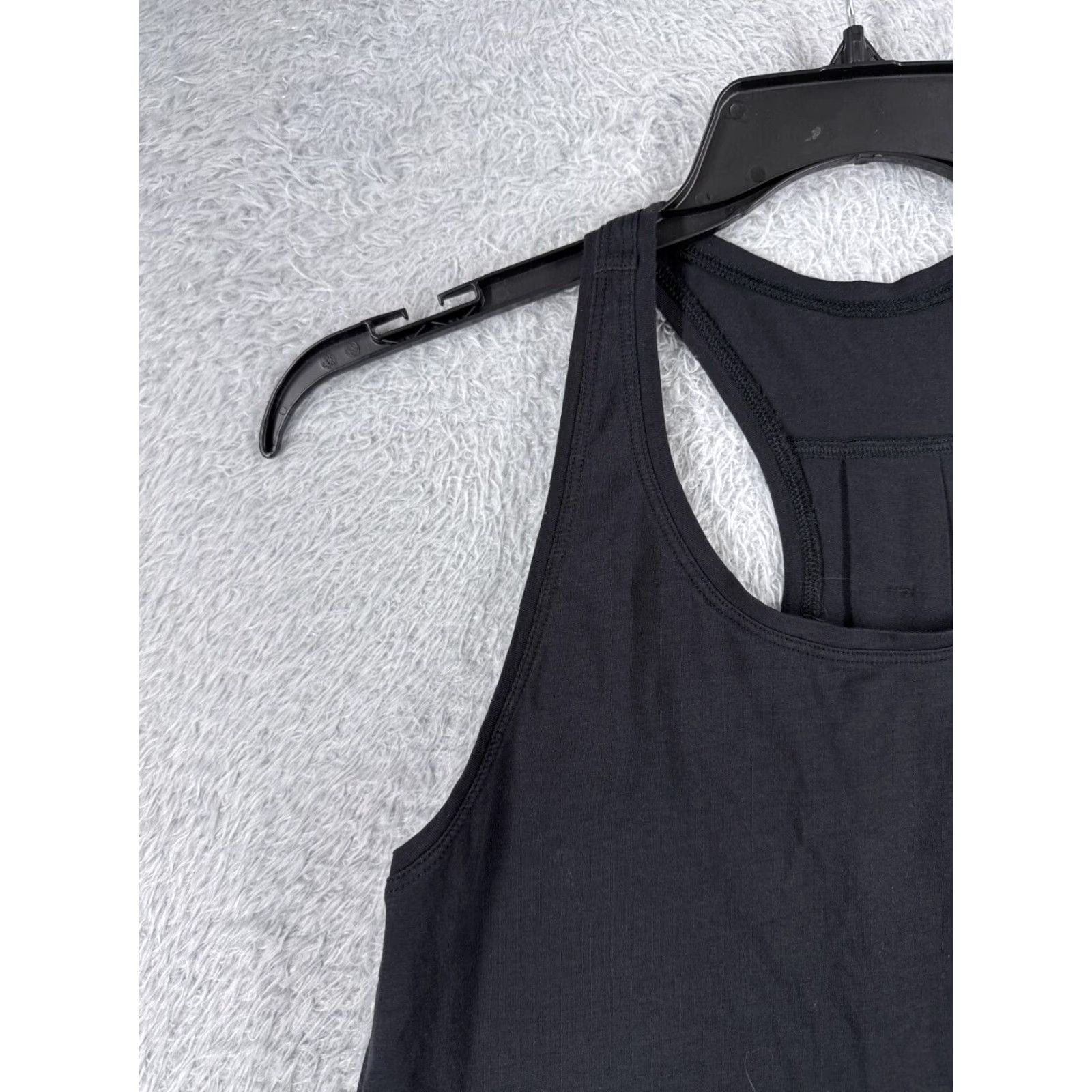 Lululemon Lululemon Shirt Women 4 Black Essential Tank Yoga Luon Fabric Racerback W1AZOS Size S / US 4 / IT 40 - 3 Thumbnail