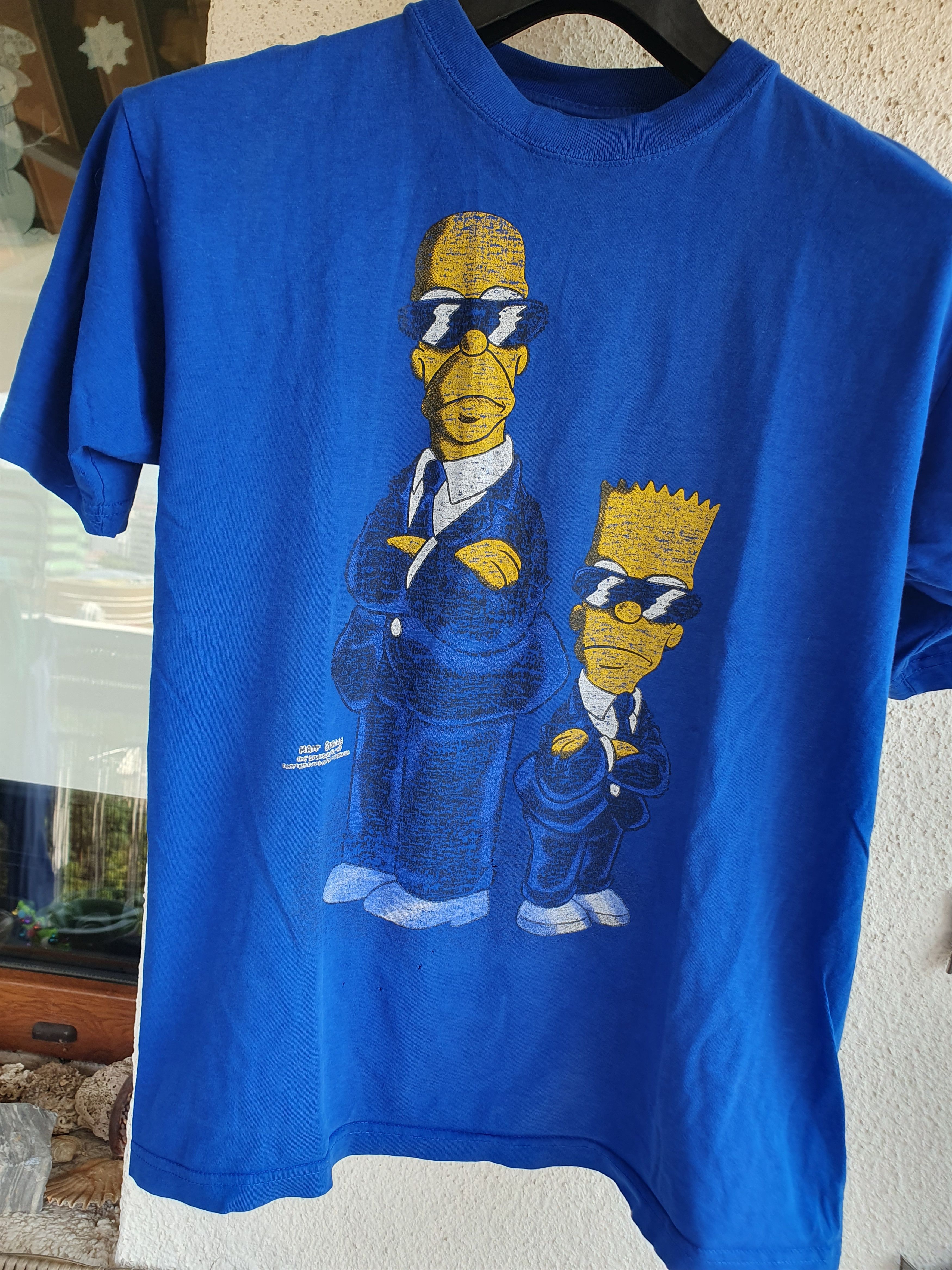 The Simpsons × Vintage The Simpsons Homer Bart Blues Brothers Vintage 1997 t-shirt Size US M / EU 48-50 / 2 - 2 Thumbnail