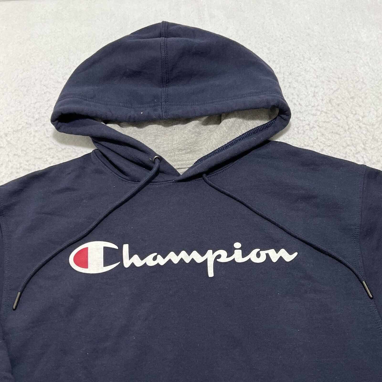Champion Champion Men's Medium Hoodie Navy Blue Sweatshirt Size US M / EU 48-50 / 2 - 2 Thumbnail