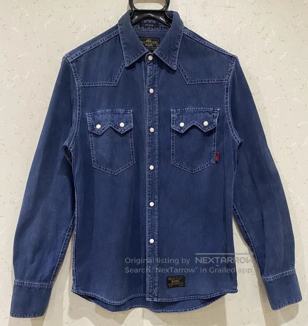 Wtaps WTAPS Indigo Dyed Denim Jacket. Size US S / EU 44-46 / 1 - 1 Thumbnail