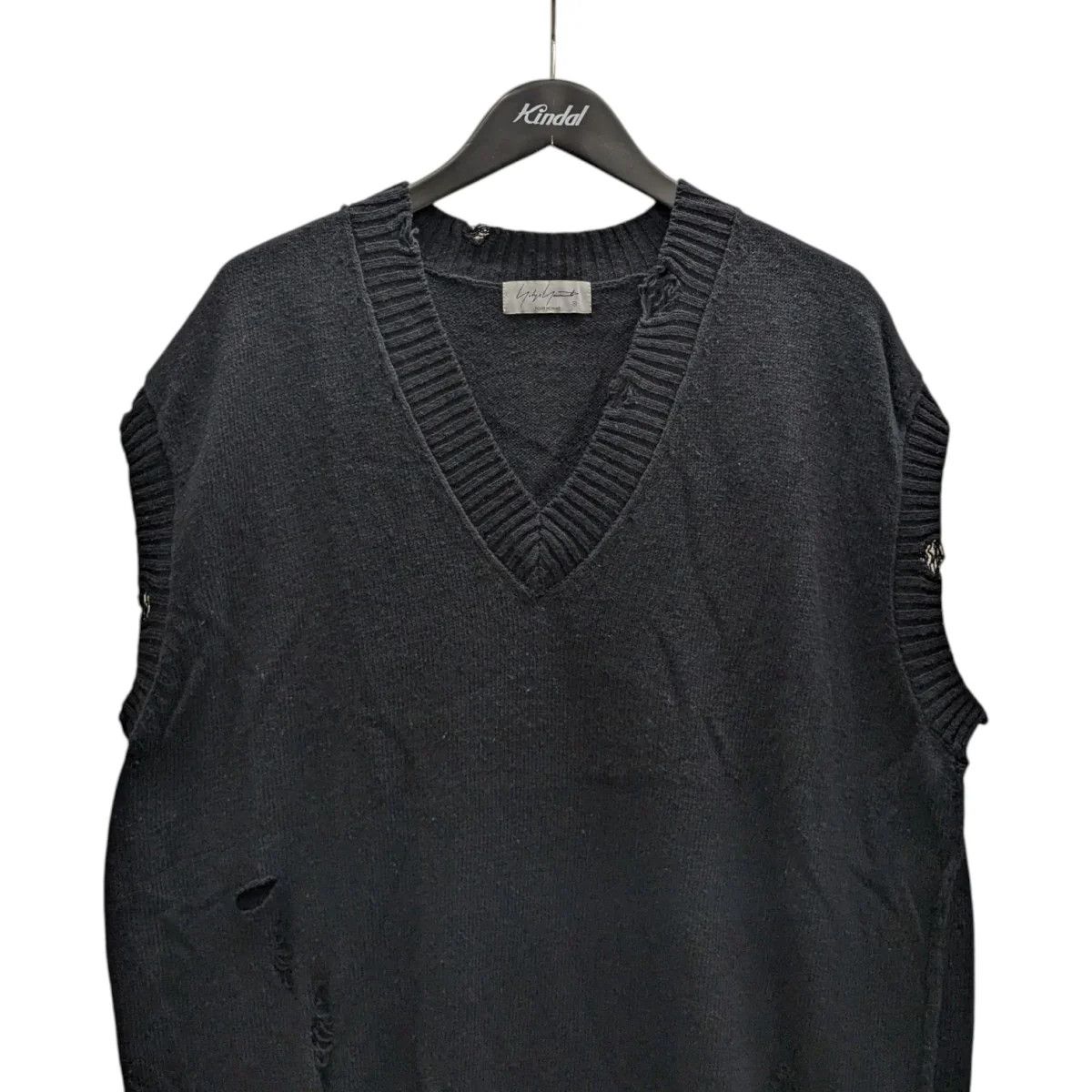 Yohji Yamamoto Yohji Yamamoto pour homme Needle-knit vest Size US L / EU 52-54 / 3 - 2 Thumbnail