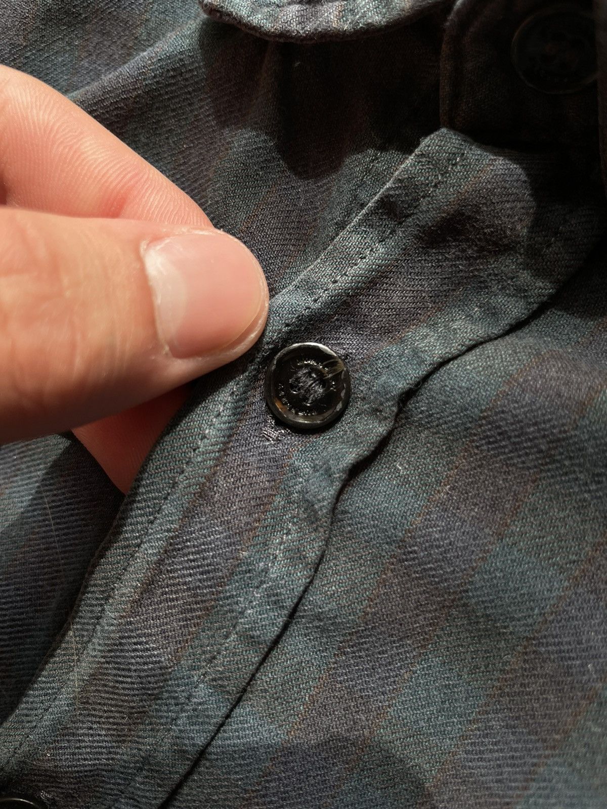 Burberry × Vintage Burberry Shirt Luxury Rich Rare Logo Vintage Size US L / EU 52-54 / 3 - 12 Thumbnail