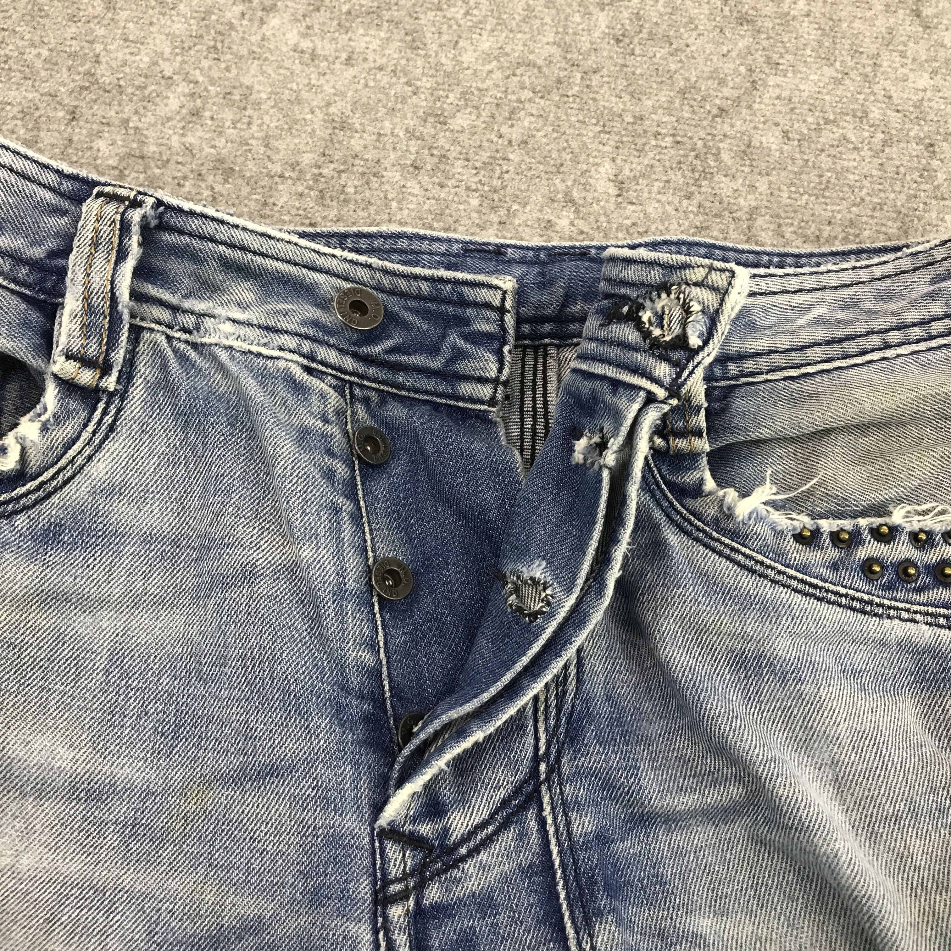 Diesel Diesel distressed Style Japan jean pants Size US 32 / EU 48 - 3 Thumbnail