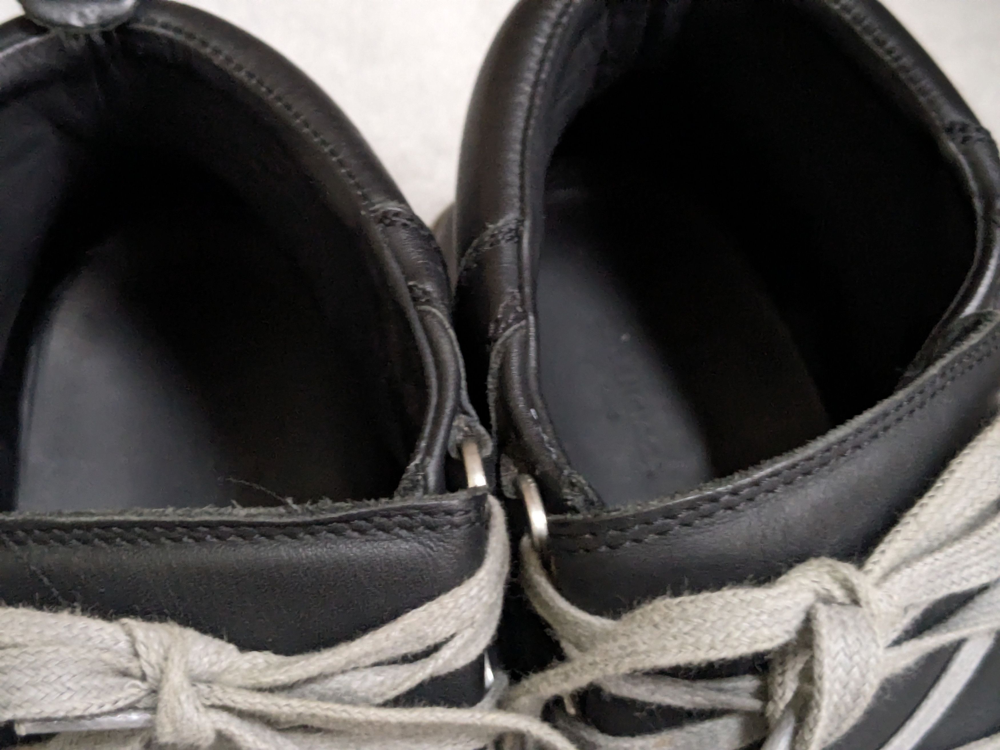 Balenciaga Balenciaga Arena Sneakers Black Gray 13 High Tops Leather Size US 13 / EU 46 - 5 Thumbnail