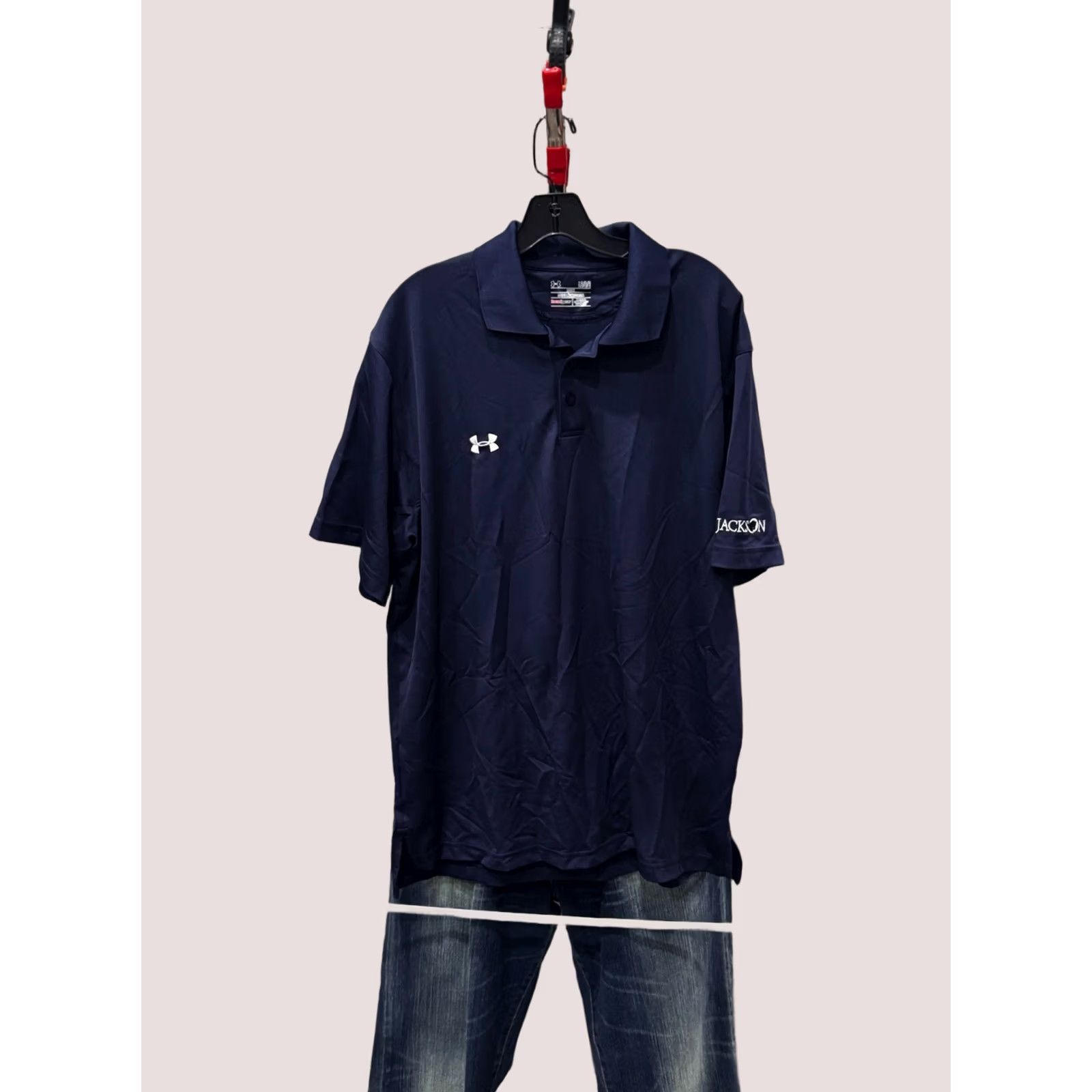 Under Armour Under Armour POLO SHIRT SHORT SLEEVE Jackson Wyoming Large L Mens Size US L / EU 52-54 / 3 - 1 Thumbnail