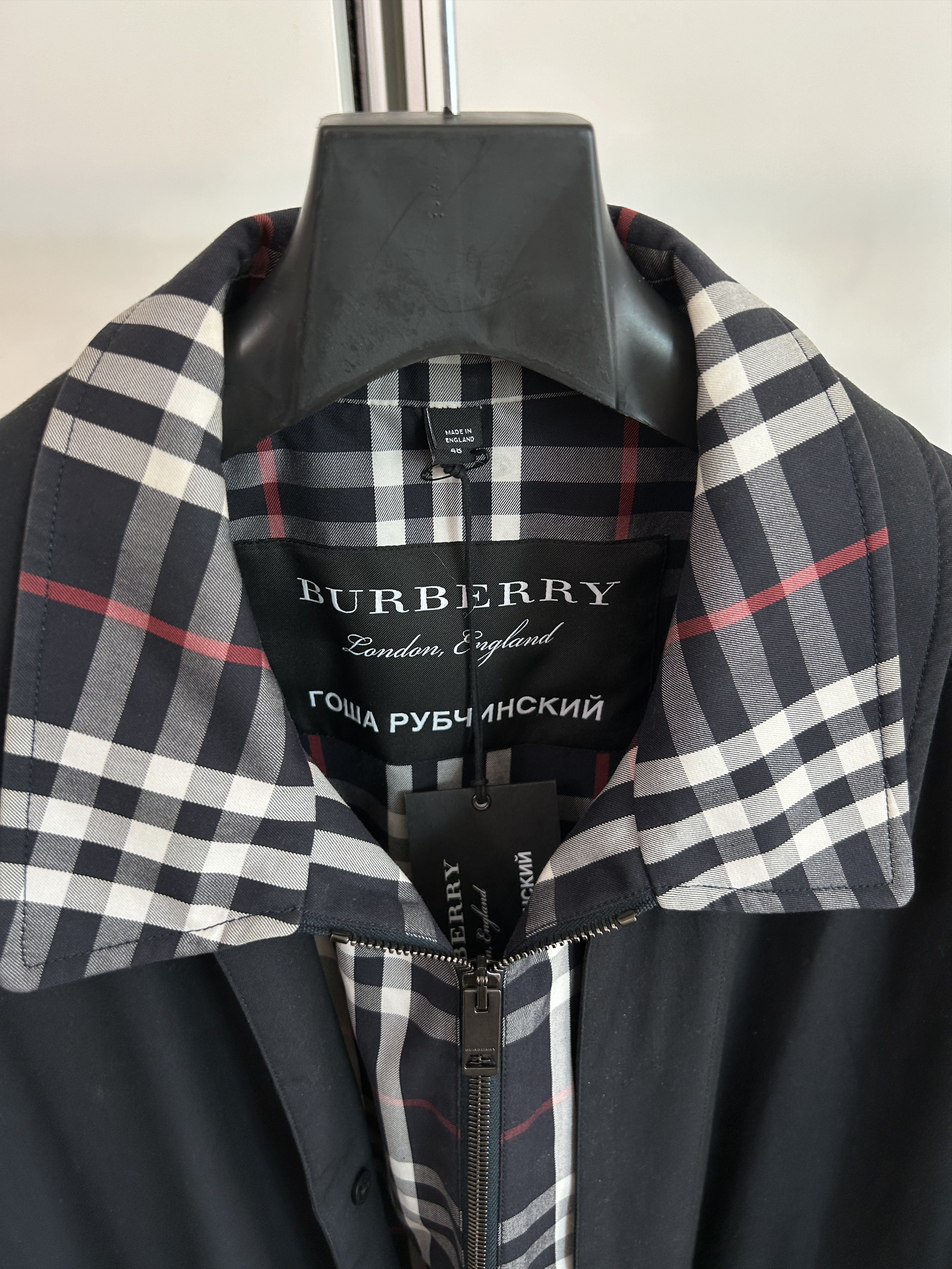 Burberry BURBERRY x GOSHA RUBCHINSKIY Layered Car Coat Size US M / EU 48-50 / 2 - 2 Thumbnail