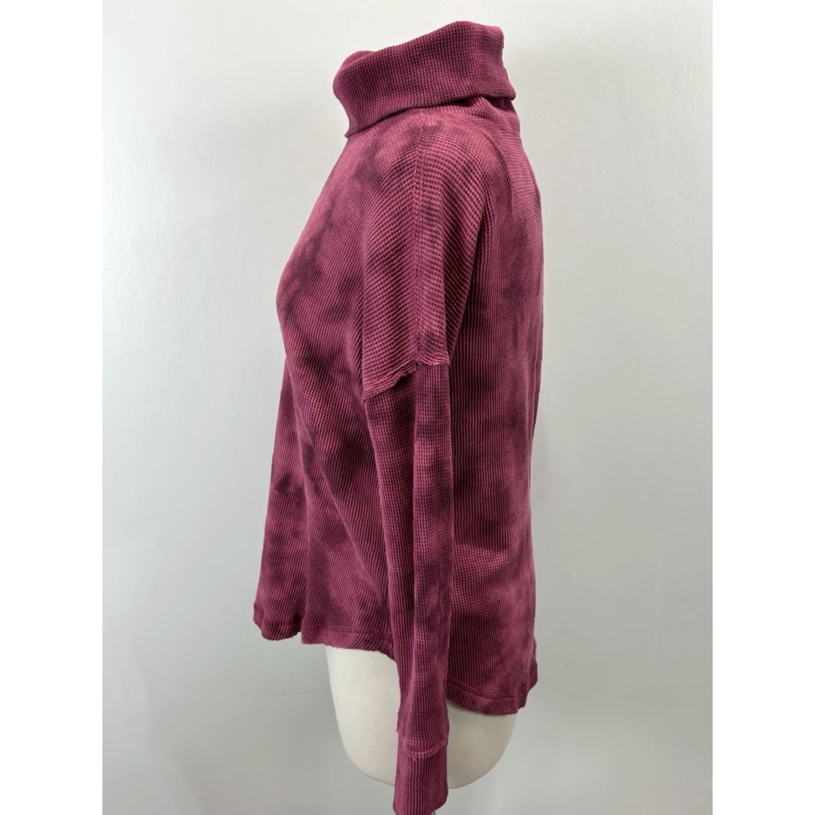 Vintage Maeve Tunic Top By Anthropologie Thermal Turtleneck Zip? No. Size XS / US 0-2 / IT 36-38 - 2 Thumbnail