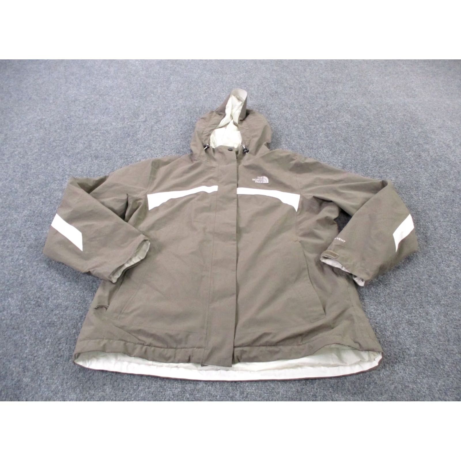 The North Face The North Face Jacket Womens XL Brown Softshell Hyvent Outdoors Rain Hiking Camping Size XL / US 12-14 / IT 48-50 - 2 Thumbnail