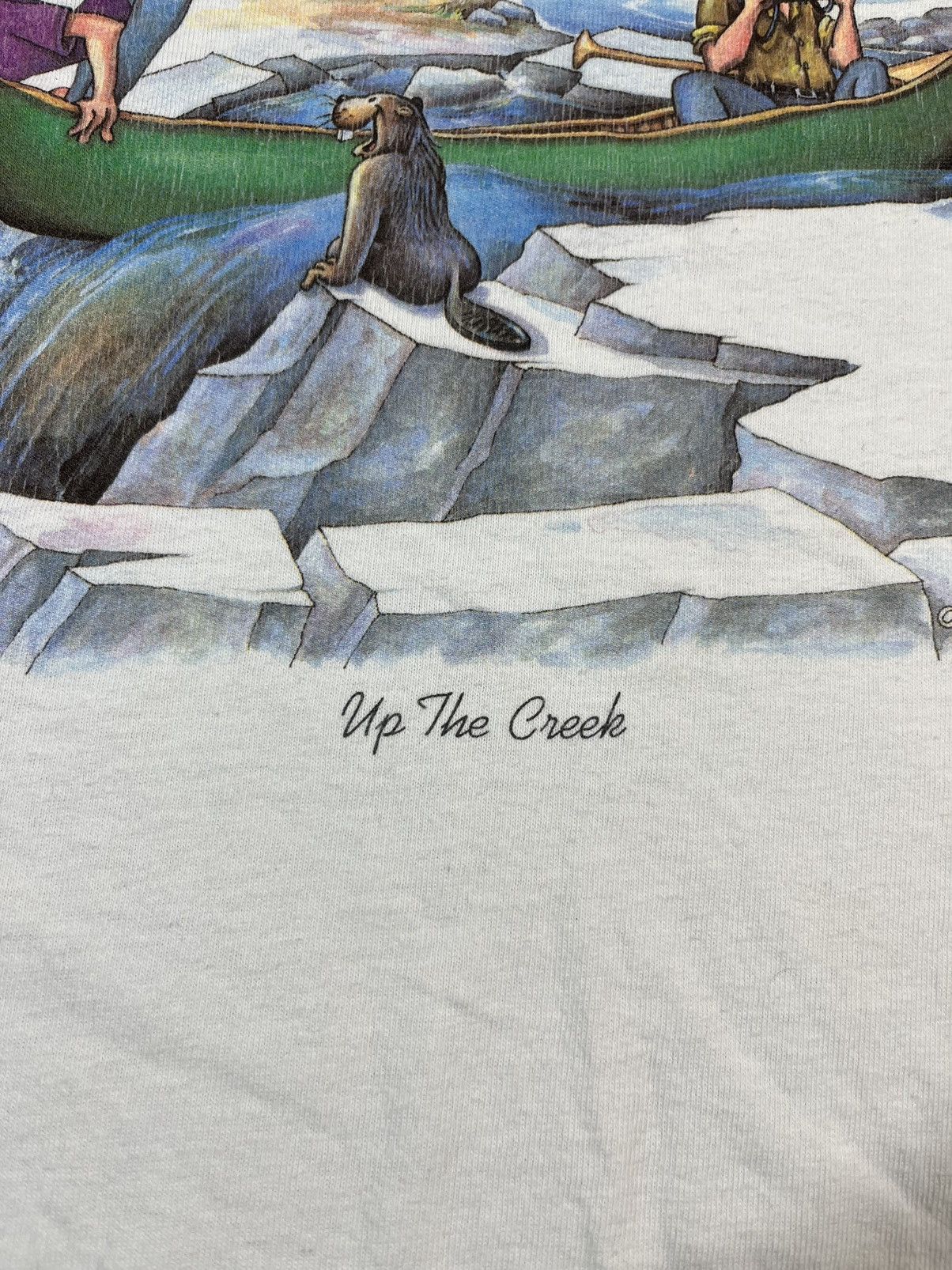 Band Tees Maine Cartoon Vintage 90s Nature T Shirt Size US L / EU 52-54 / 3 - 5 Thumbnail