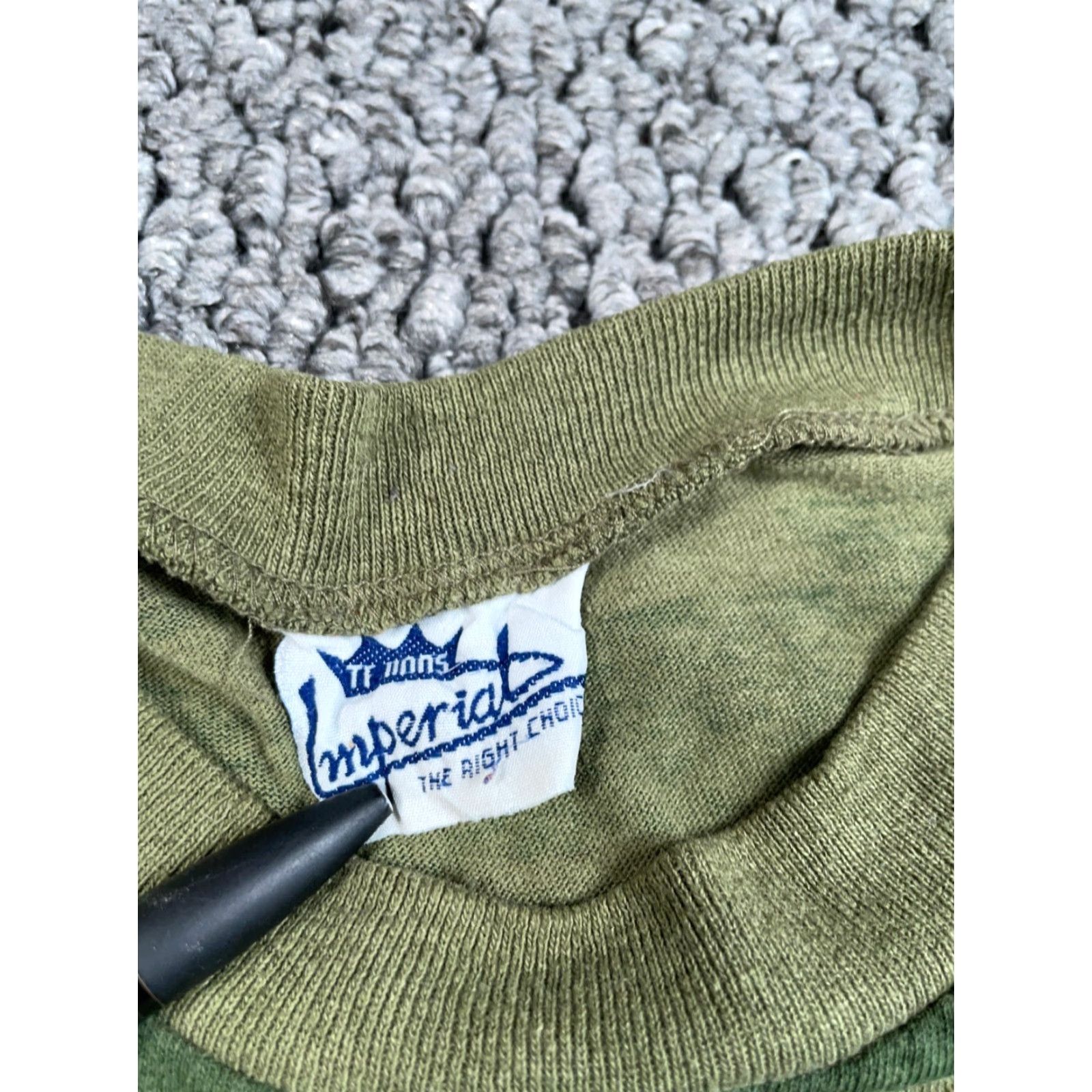 Imperial VTG Imperial Camouflage Pocket T-Shirt Adult Large Green Camo Outdoors Hunting Size US L / EU 52-54 / 3 - 3 Thumbnail