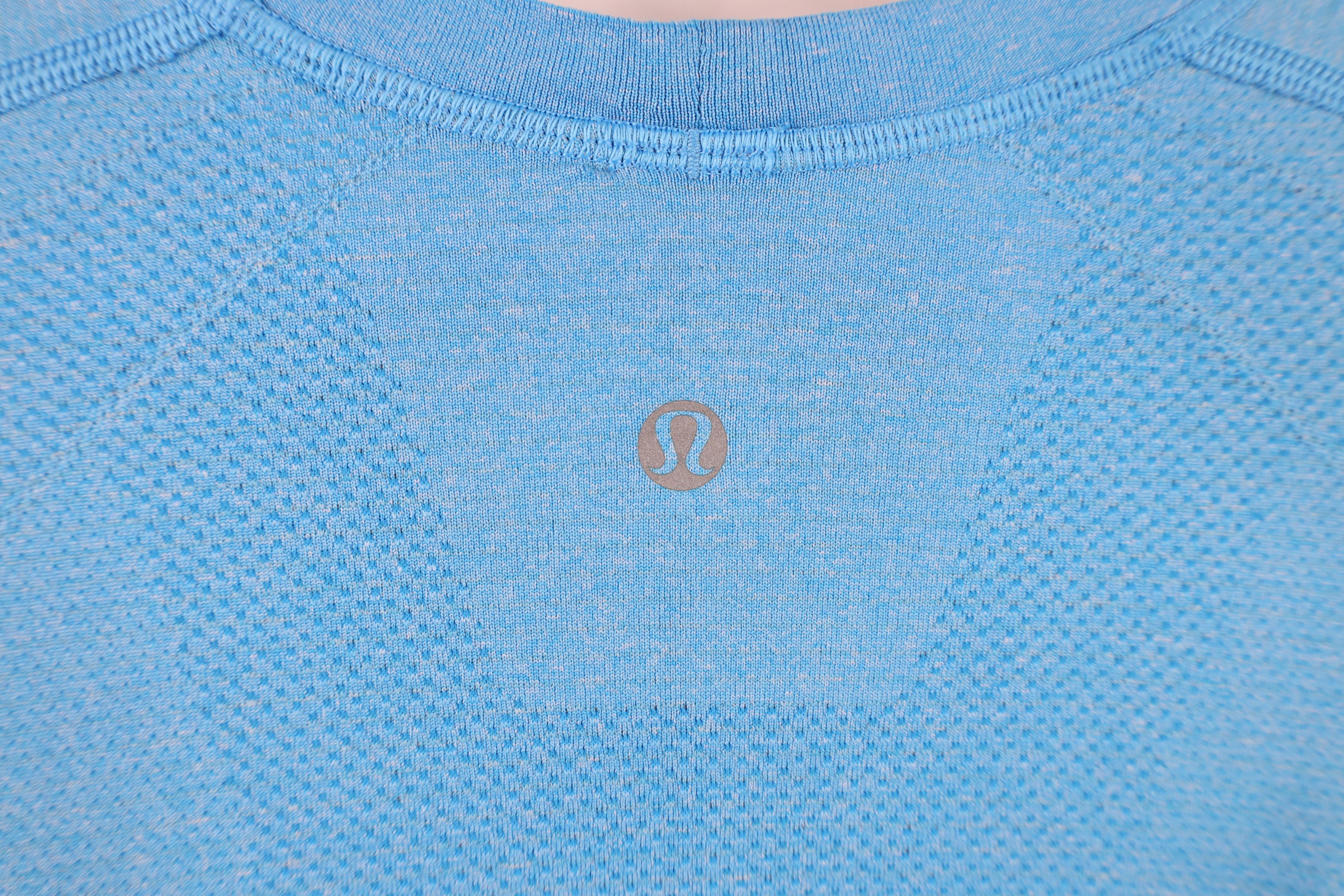 Lululemon Lululemon Gym Metal Vent Tech Long Sleeve T-Shirt Blue Size US L / EU 52-54 / 3 - 9 Thumbnail
