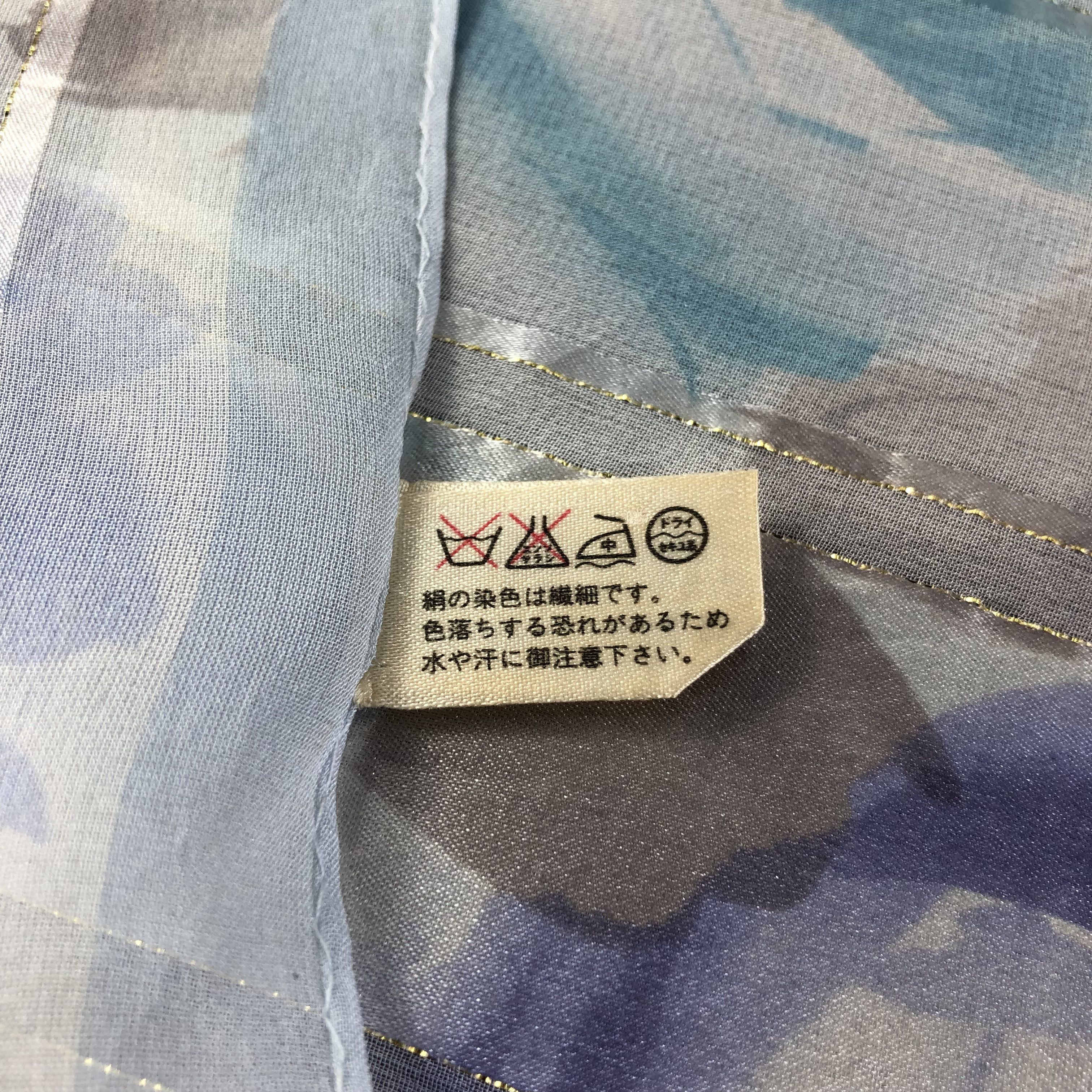 Vintage Vintage Lasserre Floral Silk Scarf M825 Size ONE SIZE - 5 Thumbnail