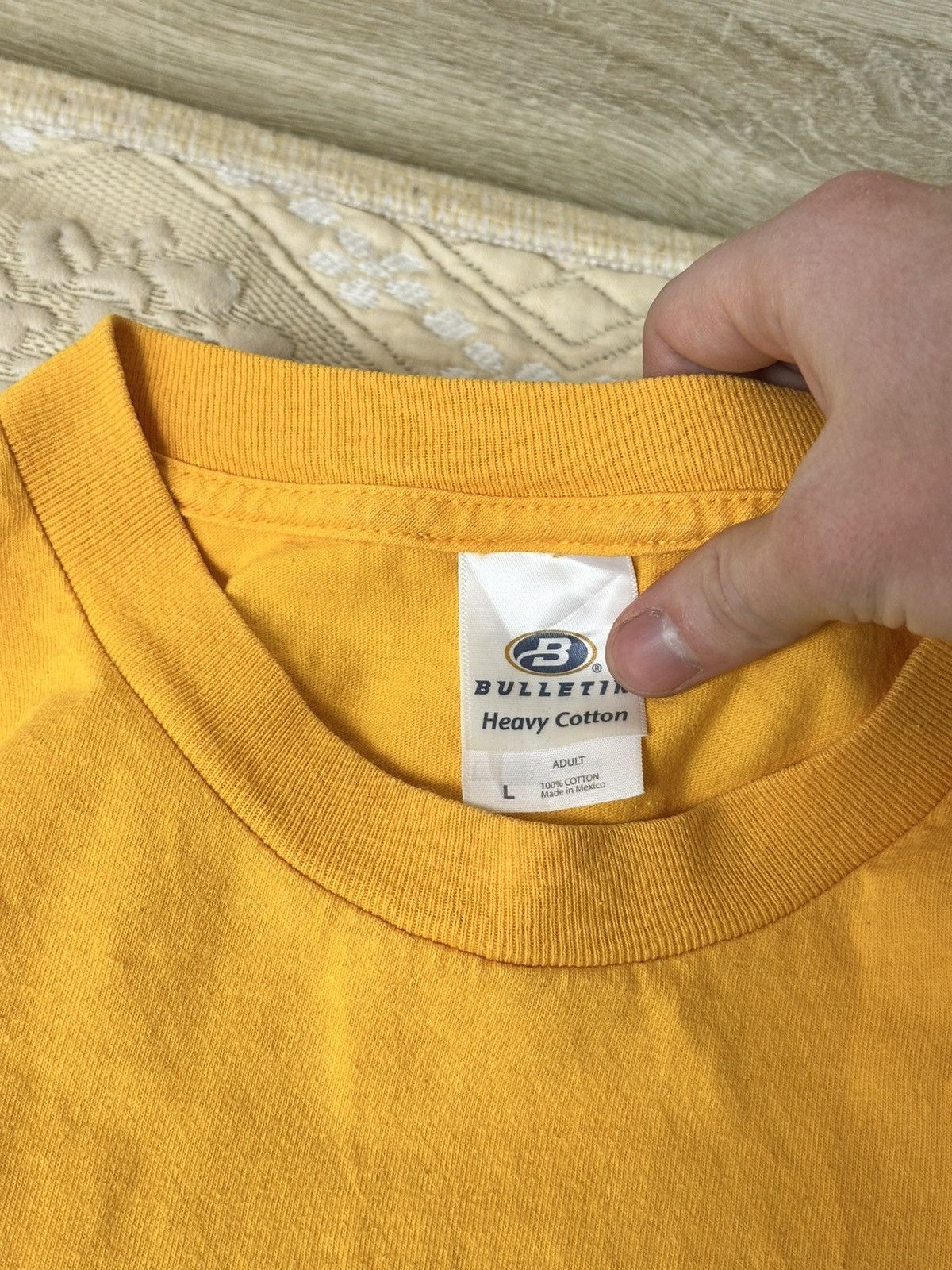 NHL 🔥 Vintage 90s Boston Bruins NHL Logo T Shirt Hockey League Size US L / EU 52-54 / 3 - 3 Thumbnail