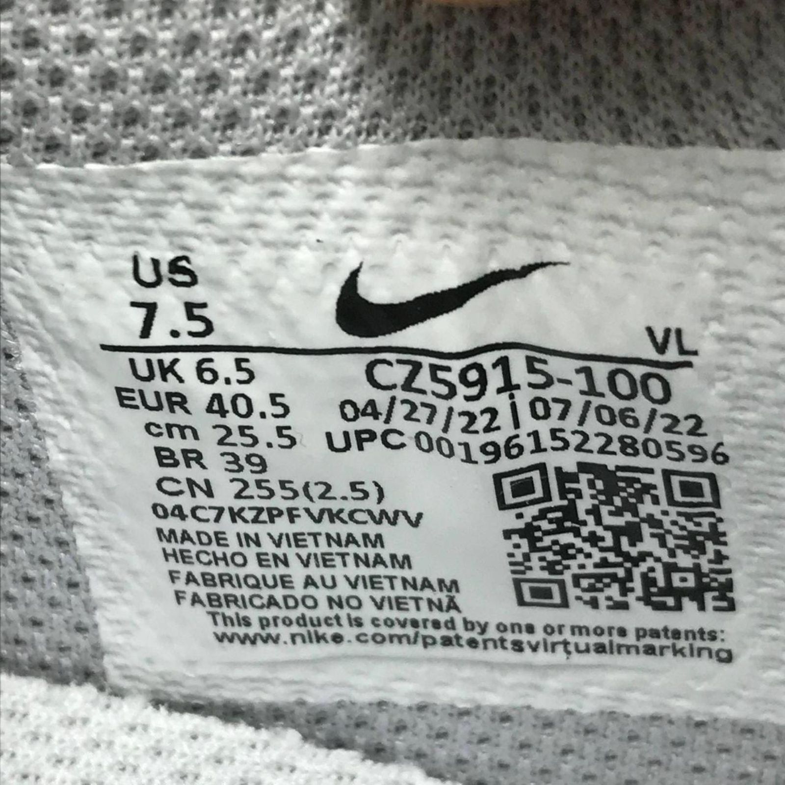 Nike Nike Force Zoom Trout 8 Pro Metal Baseball Cleats Men’s Size Size US 7.5 / EU 40-41 - 8 Thumbnail