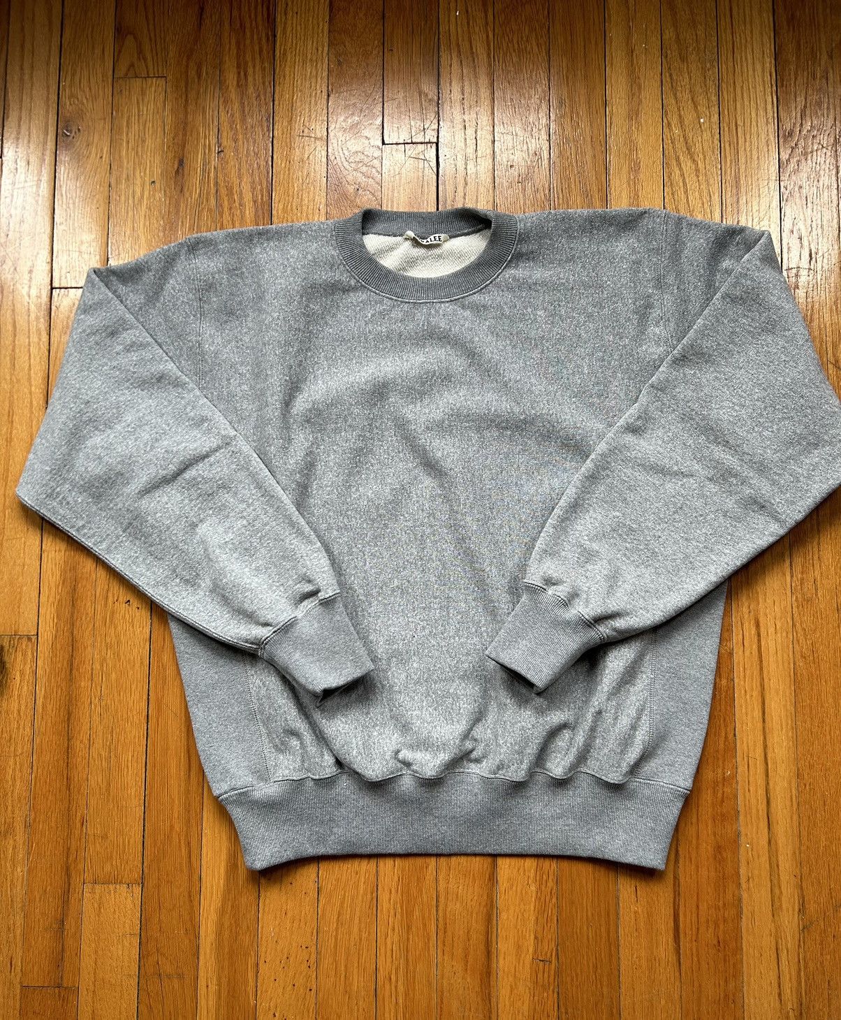 AURALEE / SMOOTH SOFT BD SWEAT P/O 3