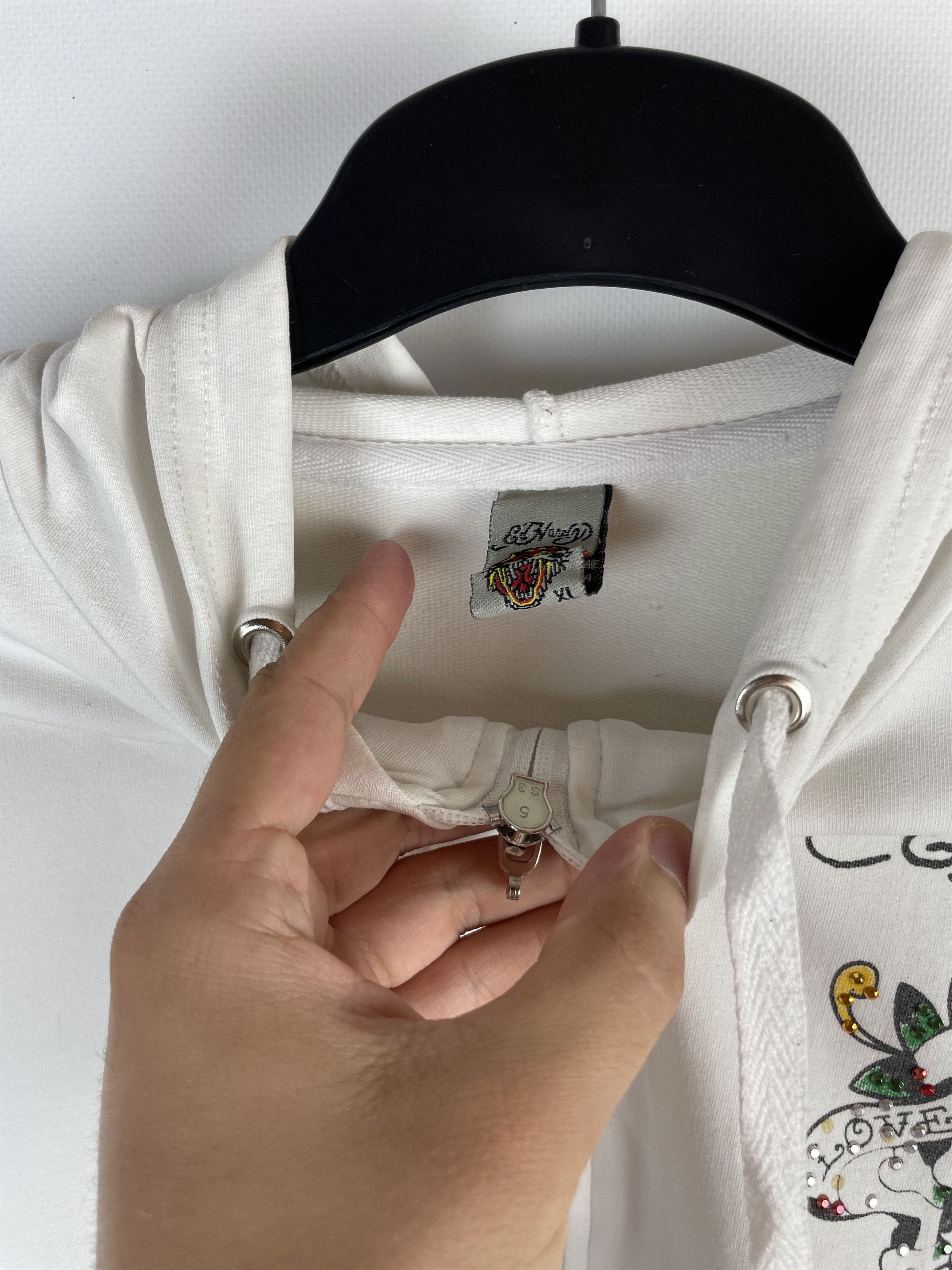 Christian Audigier Vintage y2k ed hardy zip up hoodie Size XL / US 12-14 / IT 48-50 - 7 Thumbnail
