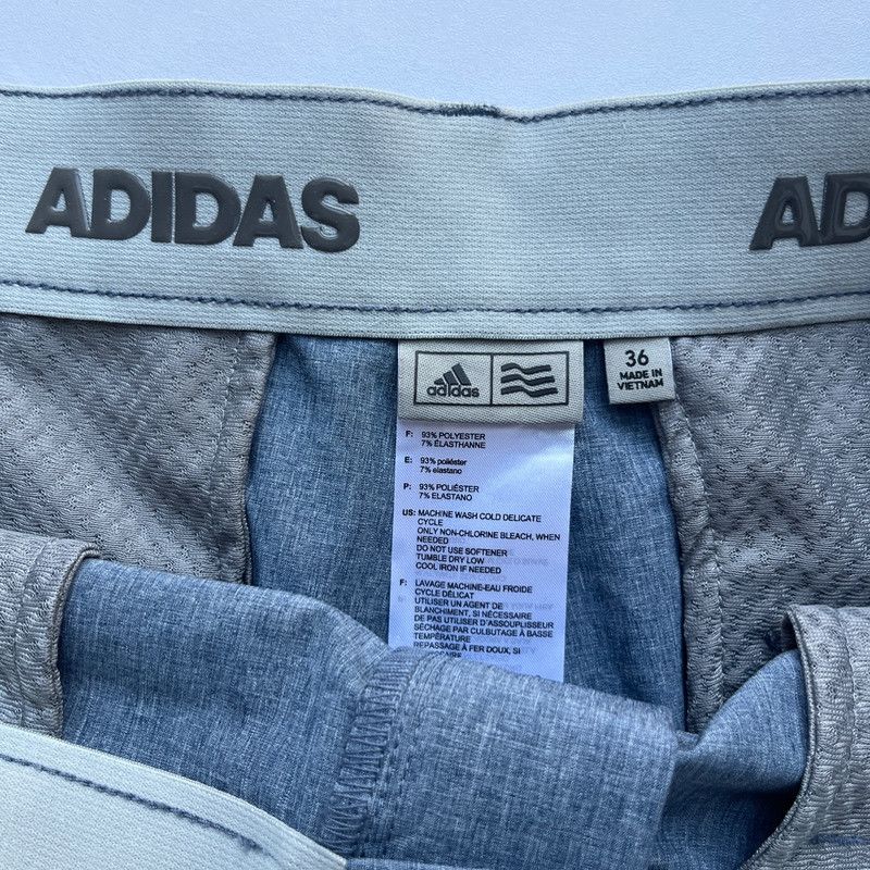 Adidas Adidas Men's Gray-Blue Shorts Size 36 Size US 36 / EU 52 - 6 Thumbnail