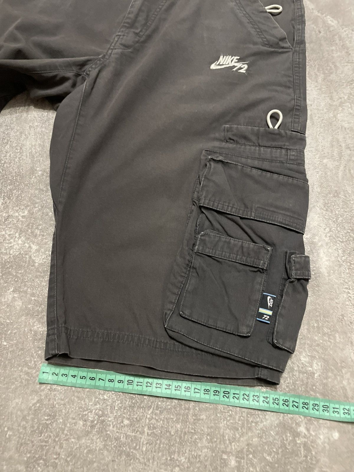 Nike × Vintage Vintage Nike 72 Y2K Cargo Shorts Size S Size US 30 / EU 46 - 17 Thumbnail