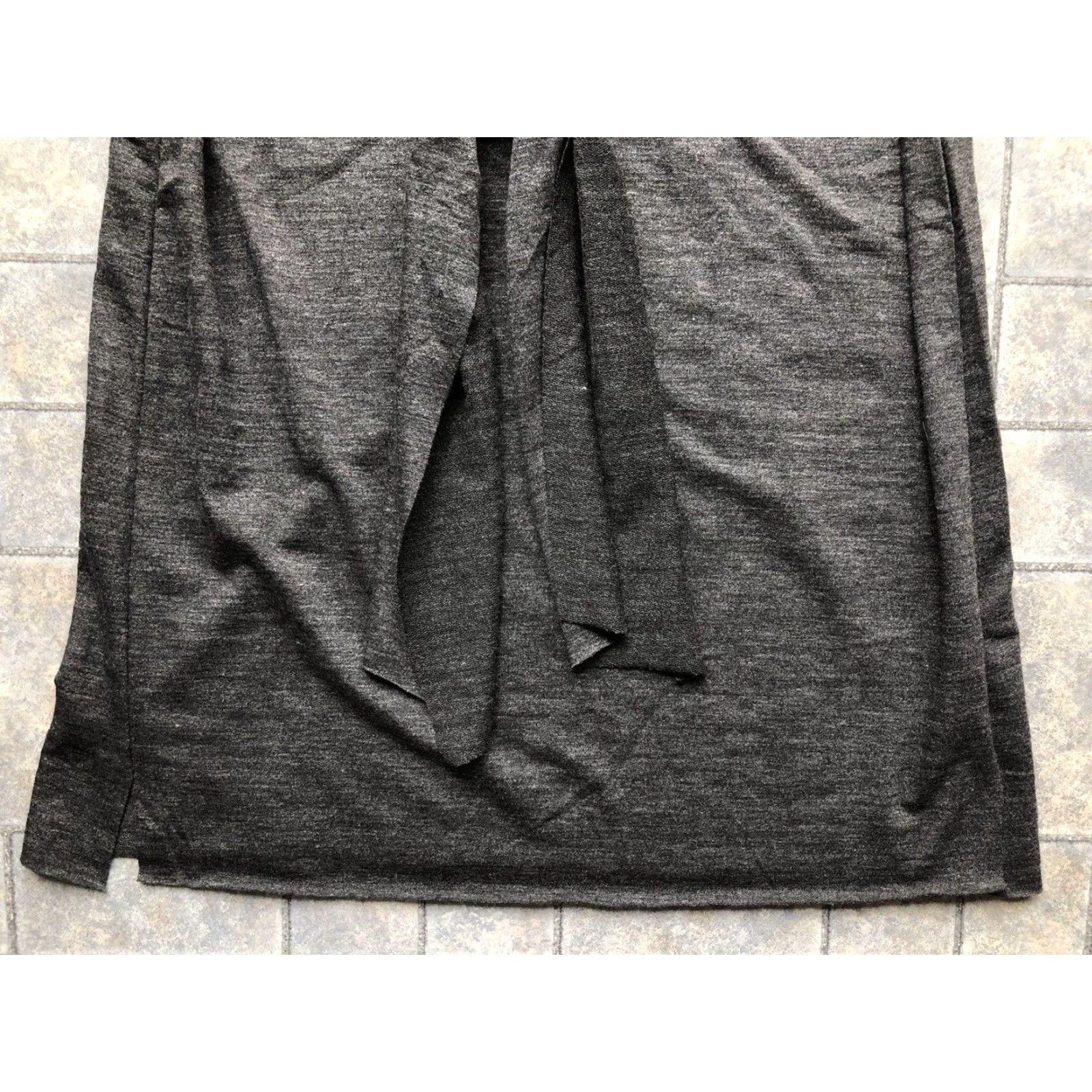 Vintage Marc New York Performance Dress Gray Knee Length Short Sleeve Women M Size M / US 6-8 / IT 42-44 - 2 Thumbnail