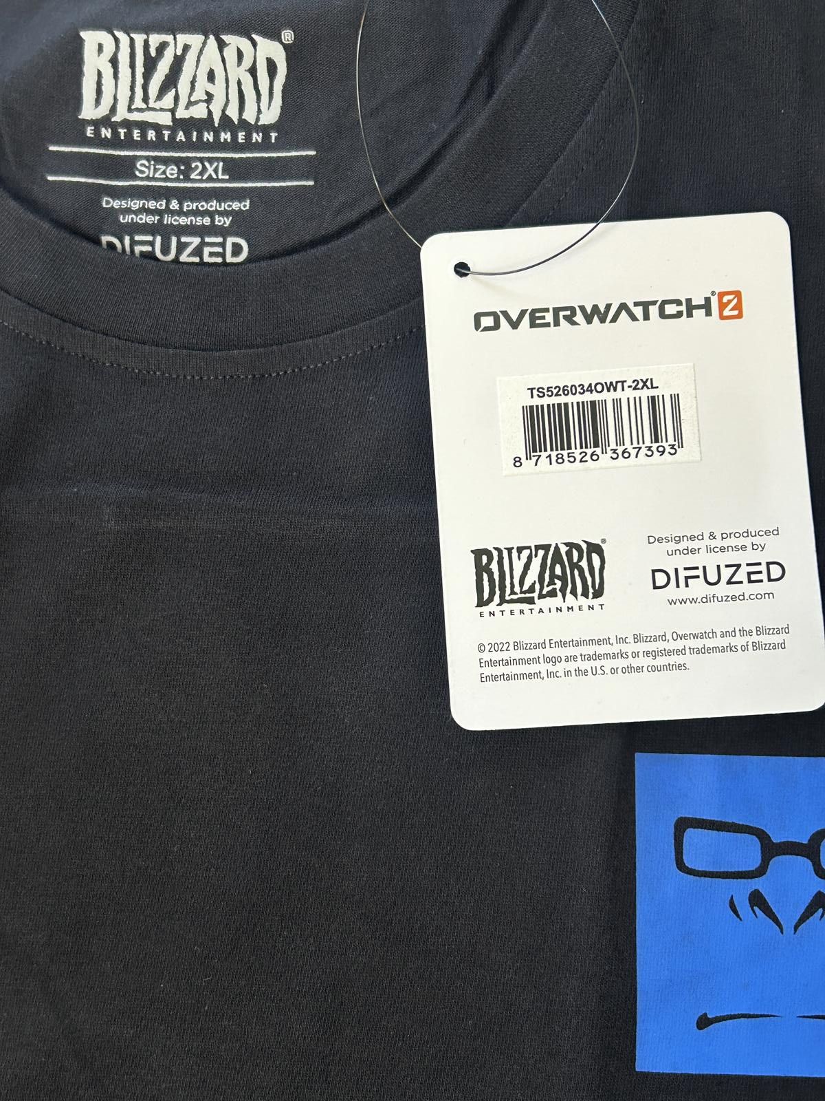 Other Overwatch 2 Black Shirt Mens 2XL Tee Difuzed Blizzard NWT Size US XXL / EU 58 / 5 - 5 Thumbnail
