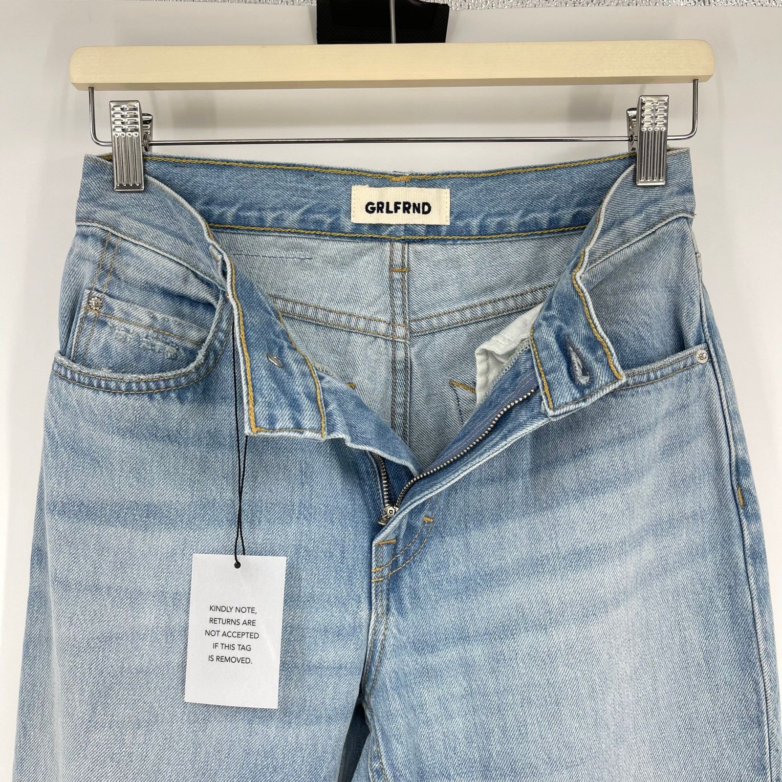 GRLFRND GRLFRND | NWT Danie Mid Rise Boot Jeans in York Blvd 24 Size 24" / US 00 / IT 34 - 7 Thumbnail