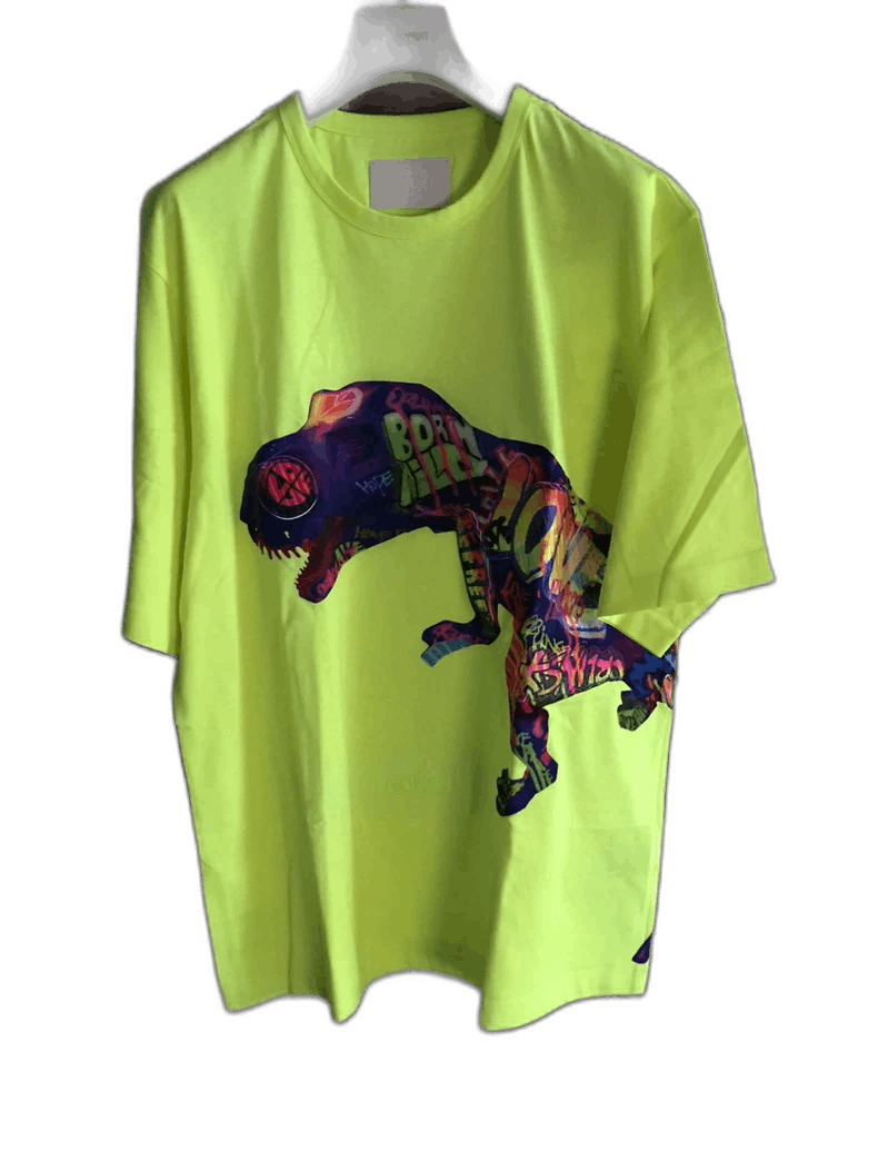 Juun.J Juun.J Dinosaur Print Short Sleeve T-Shirt Size US M / EU 48-50 / 2 - 1 Thumbnail