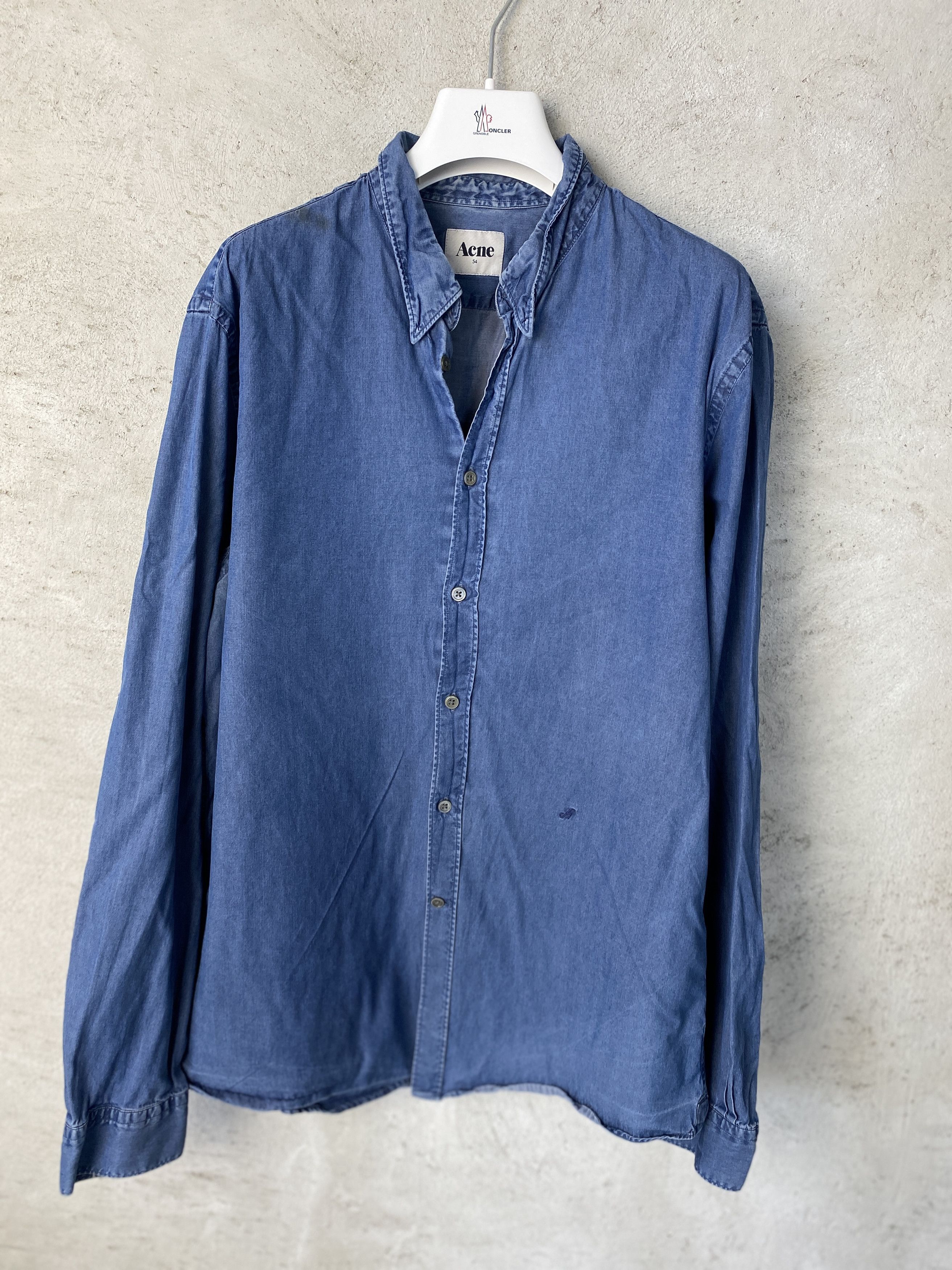 Acne Studios Acne Slim Denim SS12 casual shirt Size US L / EU 52-54 / 3 - 1 Thumbnail