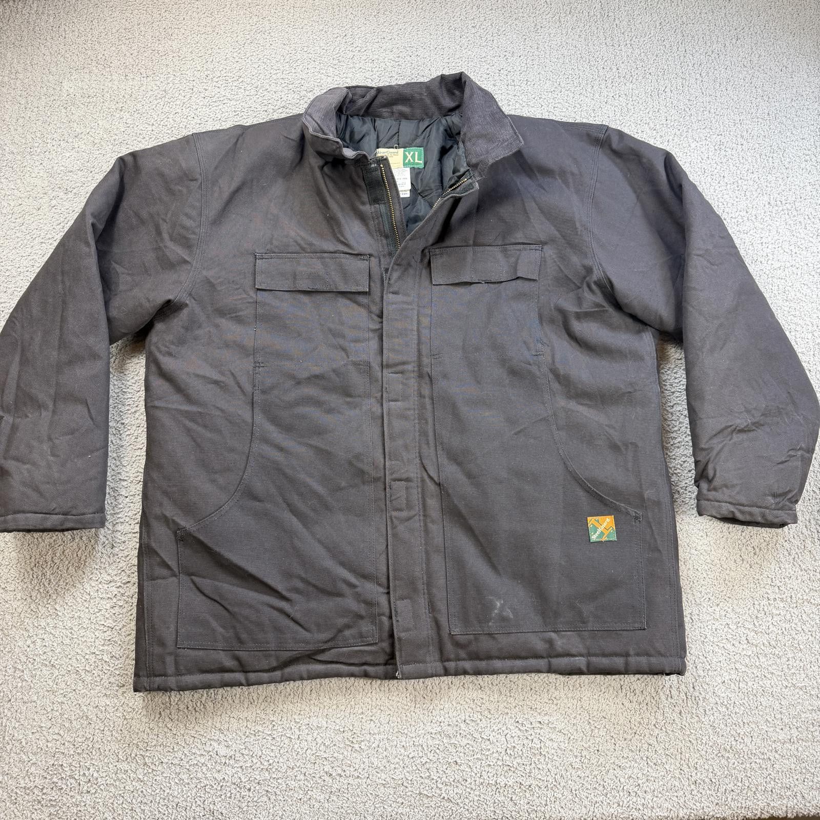 Other Vintage WearGuard Work Jacket USA Made Brown Canvas Quilted Size US XL / EU 56 / 4 - 1 Thumbnail