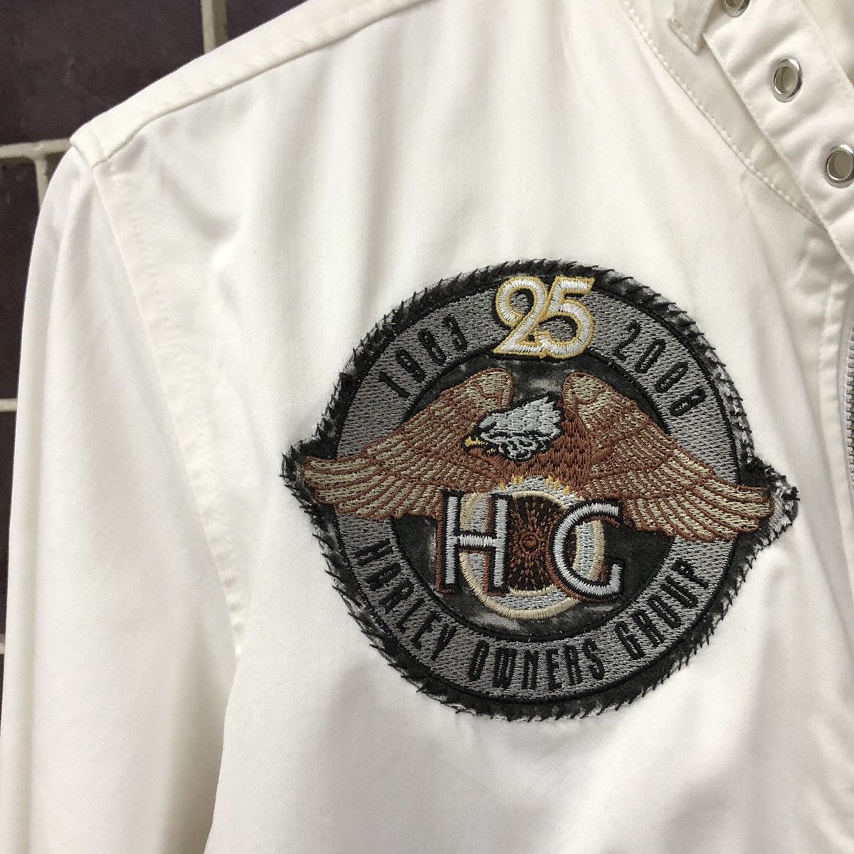 Harley Davidson Vintage Moderm Patches Harley Davidson Motorcycle Jacket Size US M / EU 48-50 / 2 - 3 Thumbnail