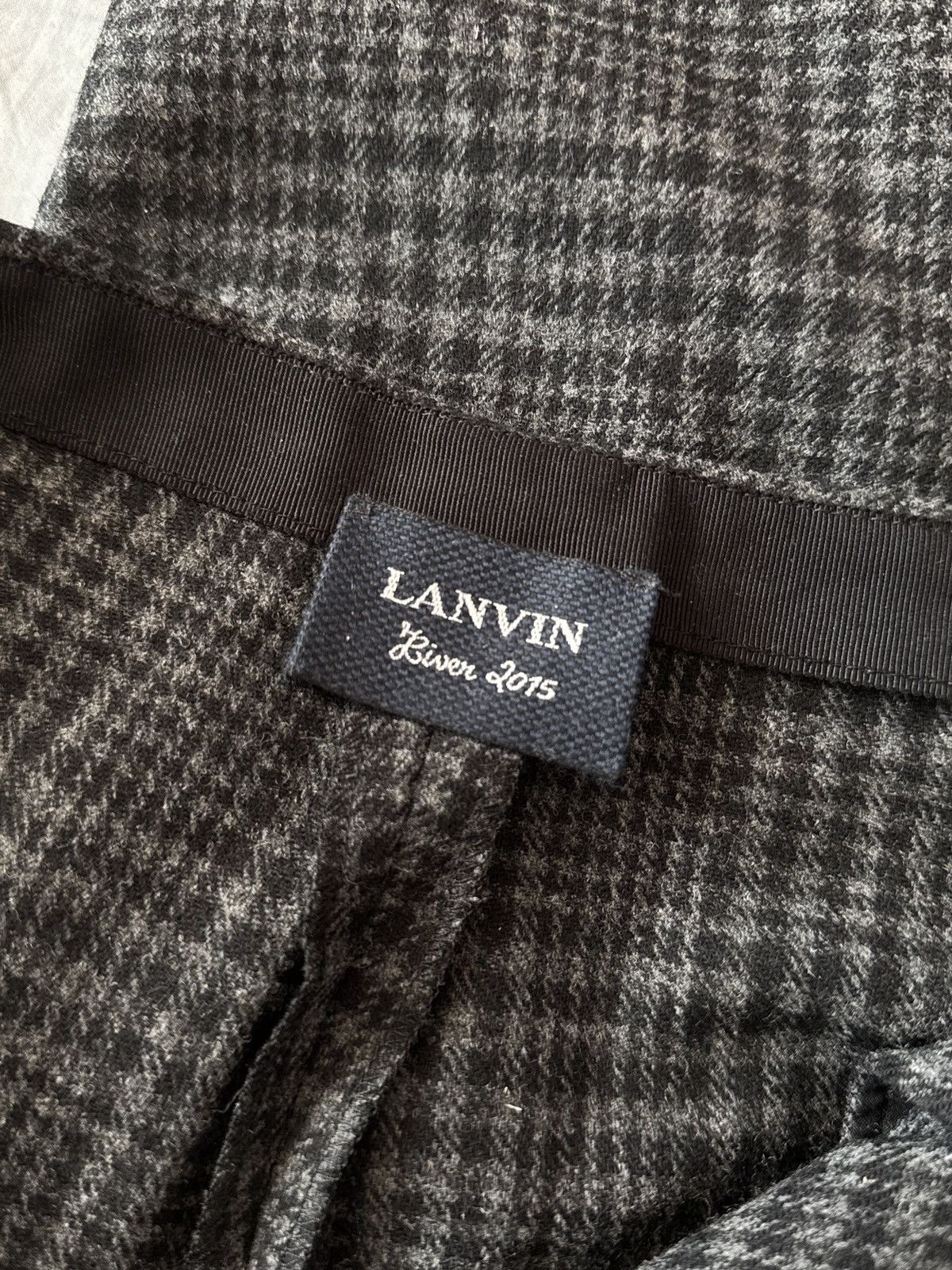 Lanvin 🔥🔥 Lanvin Grey Wool Pants Size 26" / US 2 / IT 38 - 4 Thumbnail