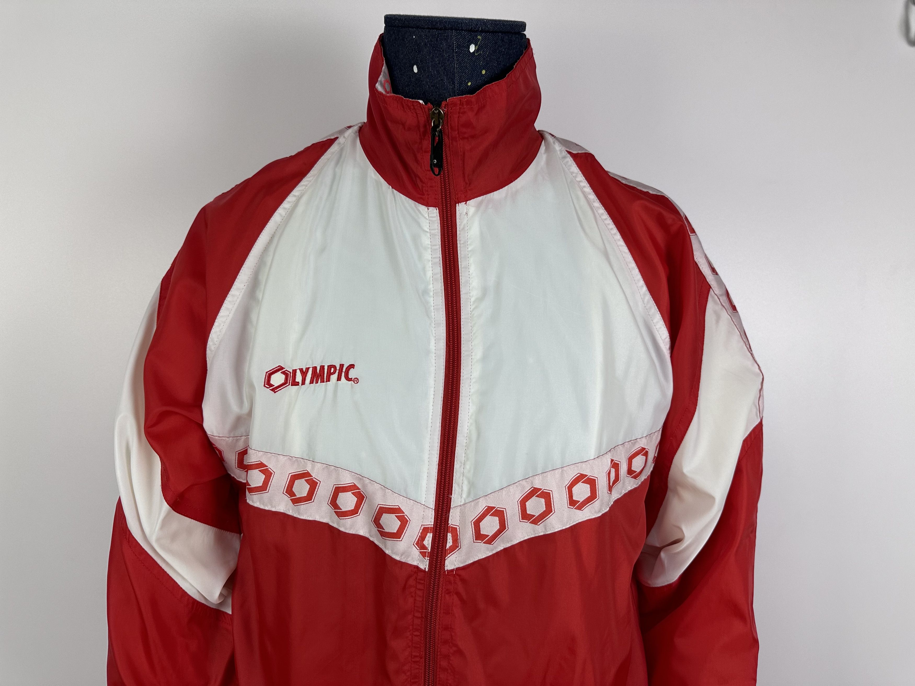 Vintage SL BENFICA PORTUGAL Football Soccer Tarck Suit 1994 Olympic Size US L / EU 52-54 / 3 - 3 Thumbnail