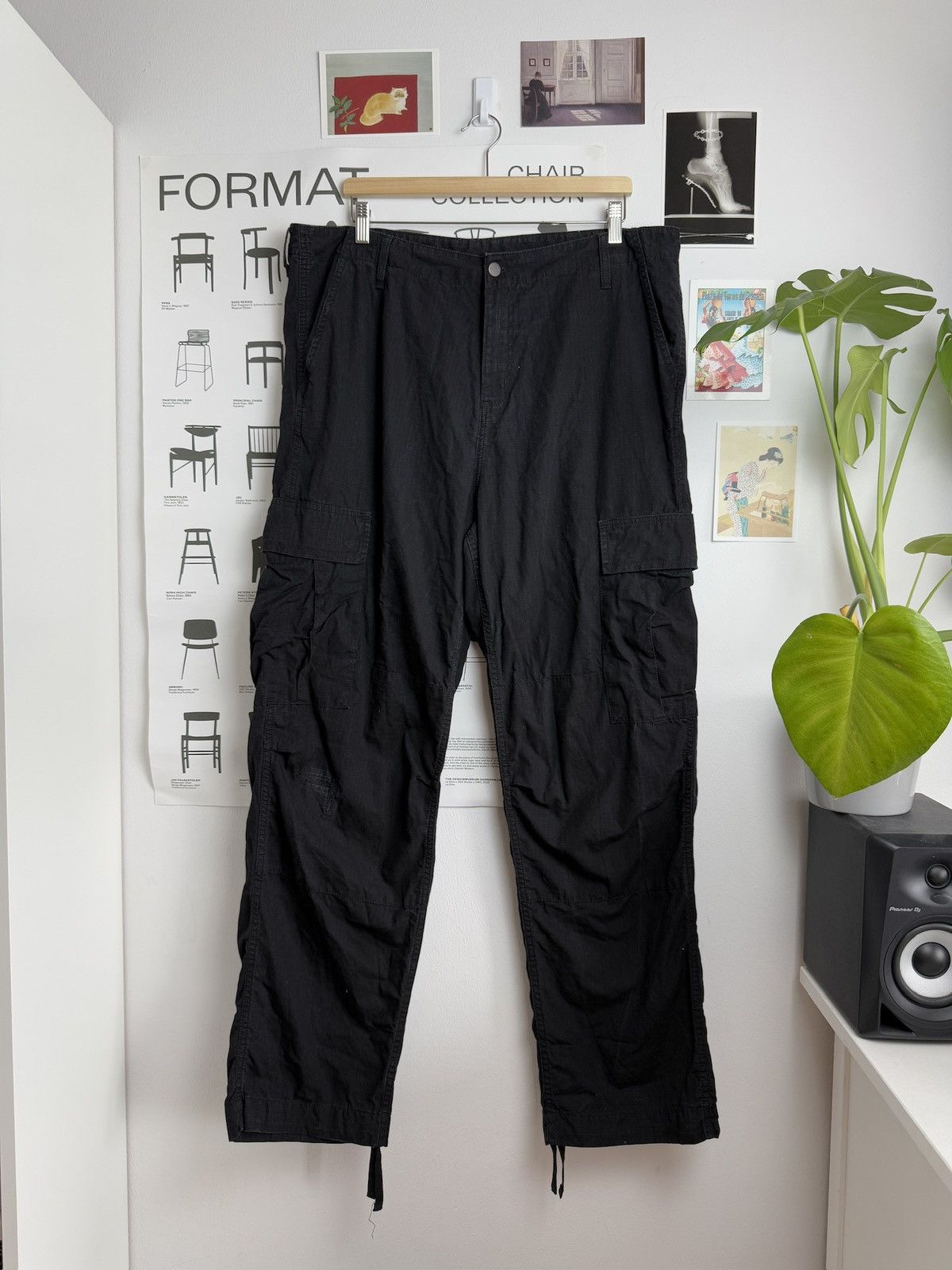 Carhartt Carhartt regular cargo baggy pants 38x32 streetwear workwear Size US 38 / EU 54 - 2 Thumbnail