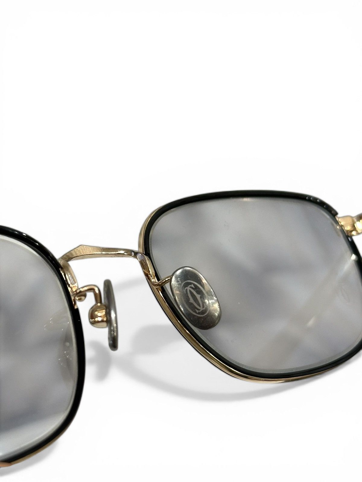 Cartier Cartier C Demo Square Eyeglasses Size ONE SIZE - 9 Thumbnail
